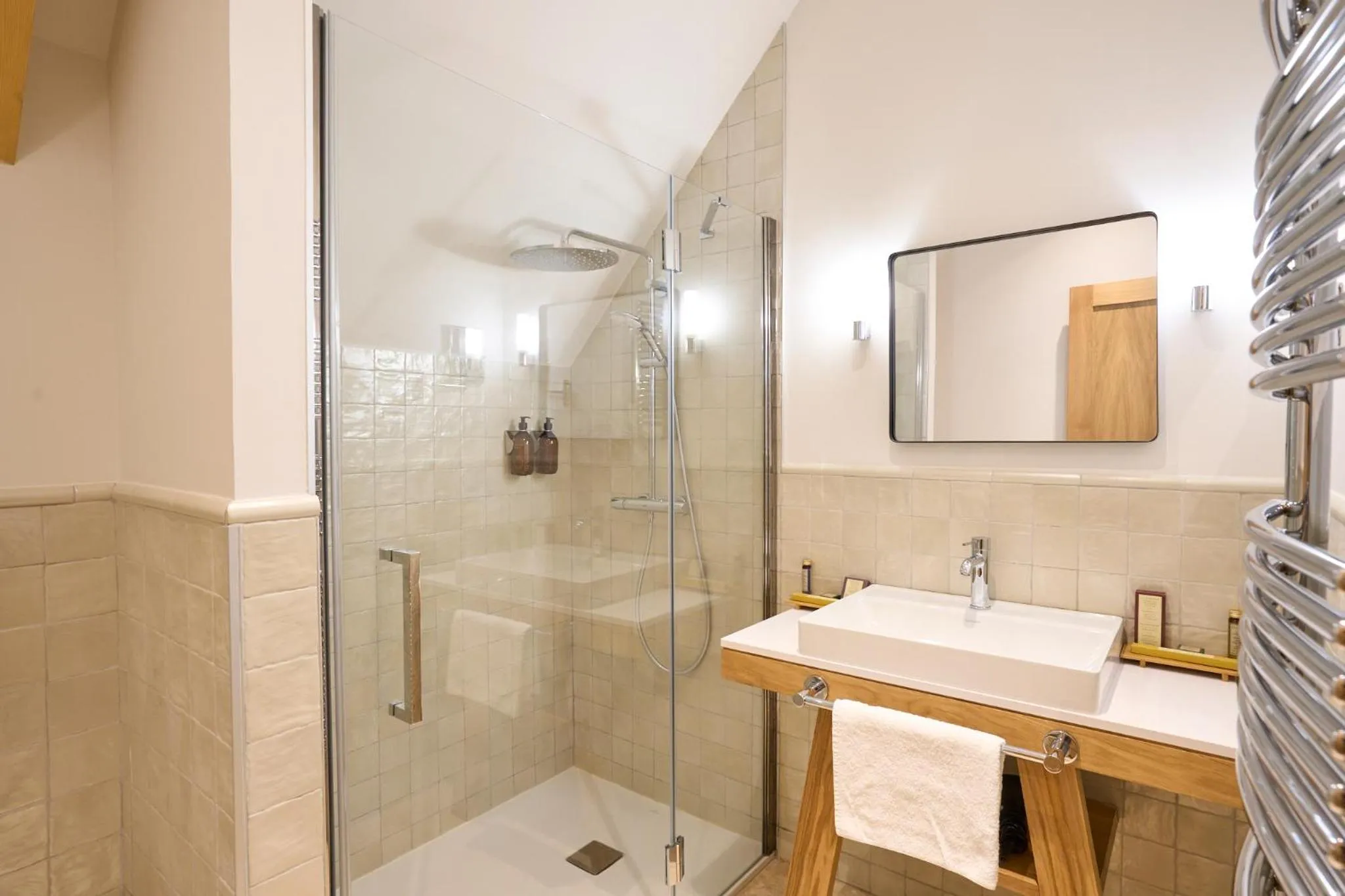 Shower in Domaine de la Commanderie de Ballan