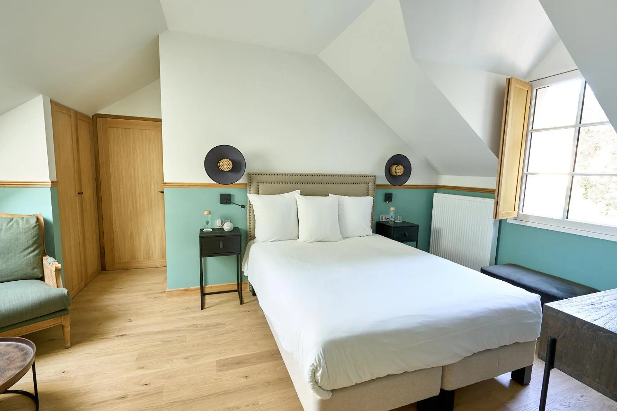 Bedroom, Bed in Domaine de la Commanderie de Ballan