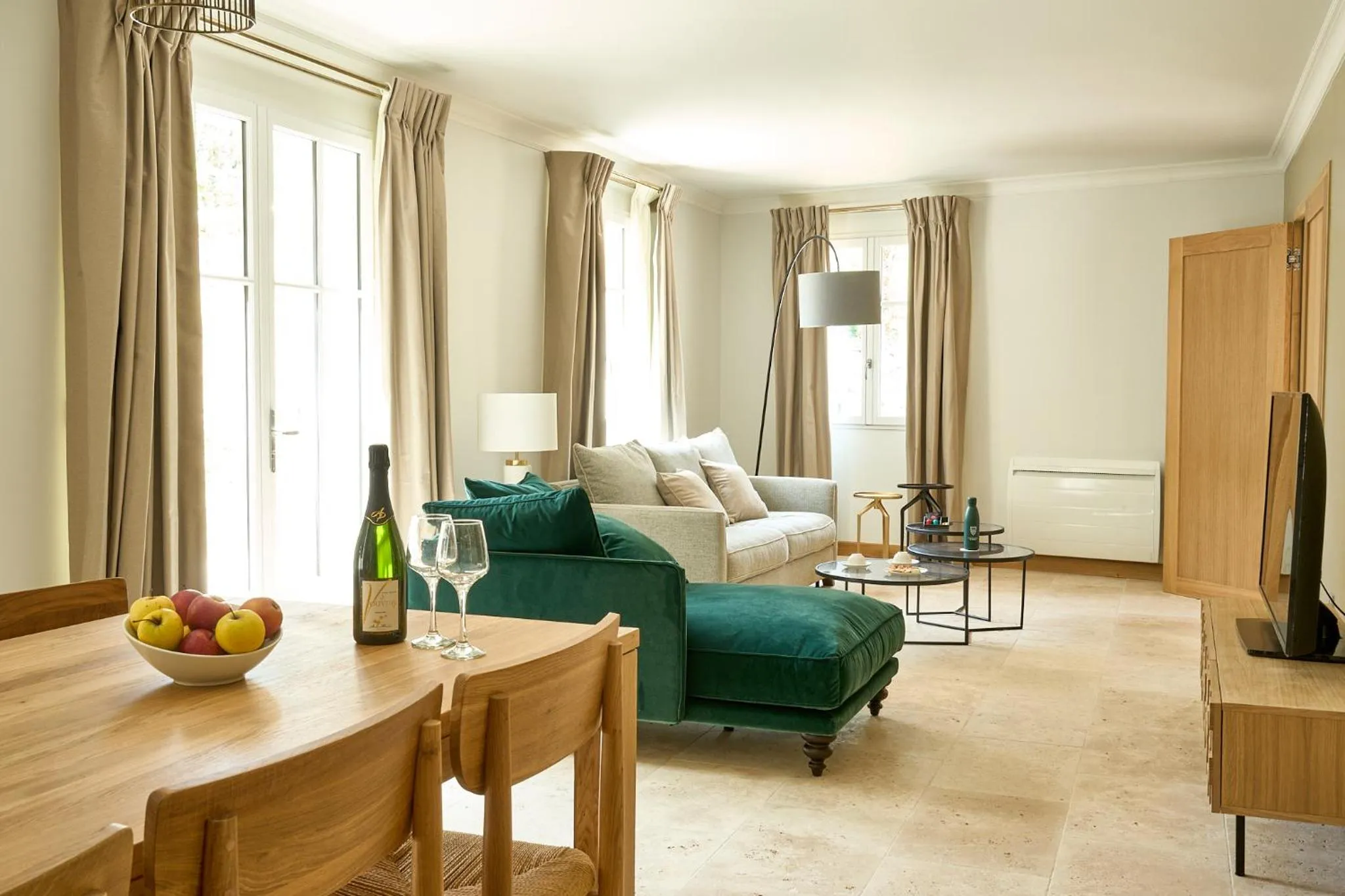 Living room in Domaine de la Commanderie de Ballan