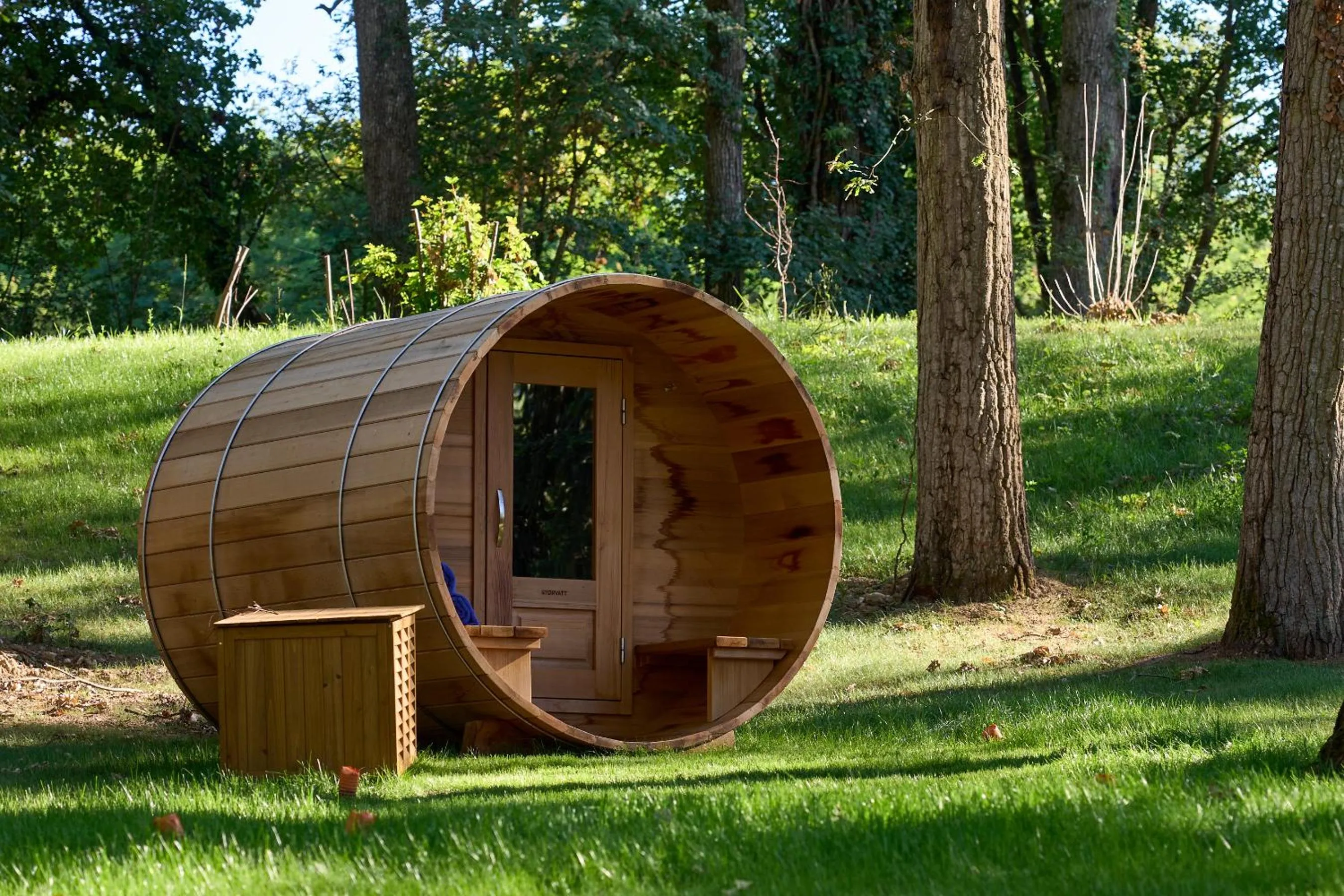 Sauna in Domaine de la Commanderie de Ballan