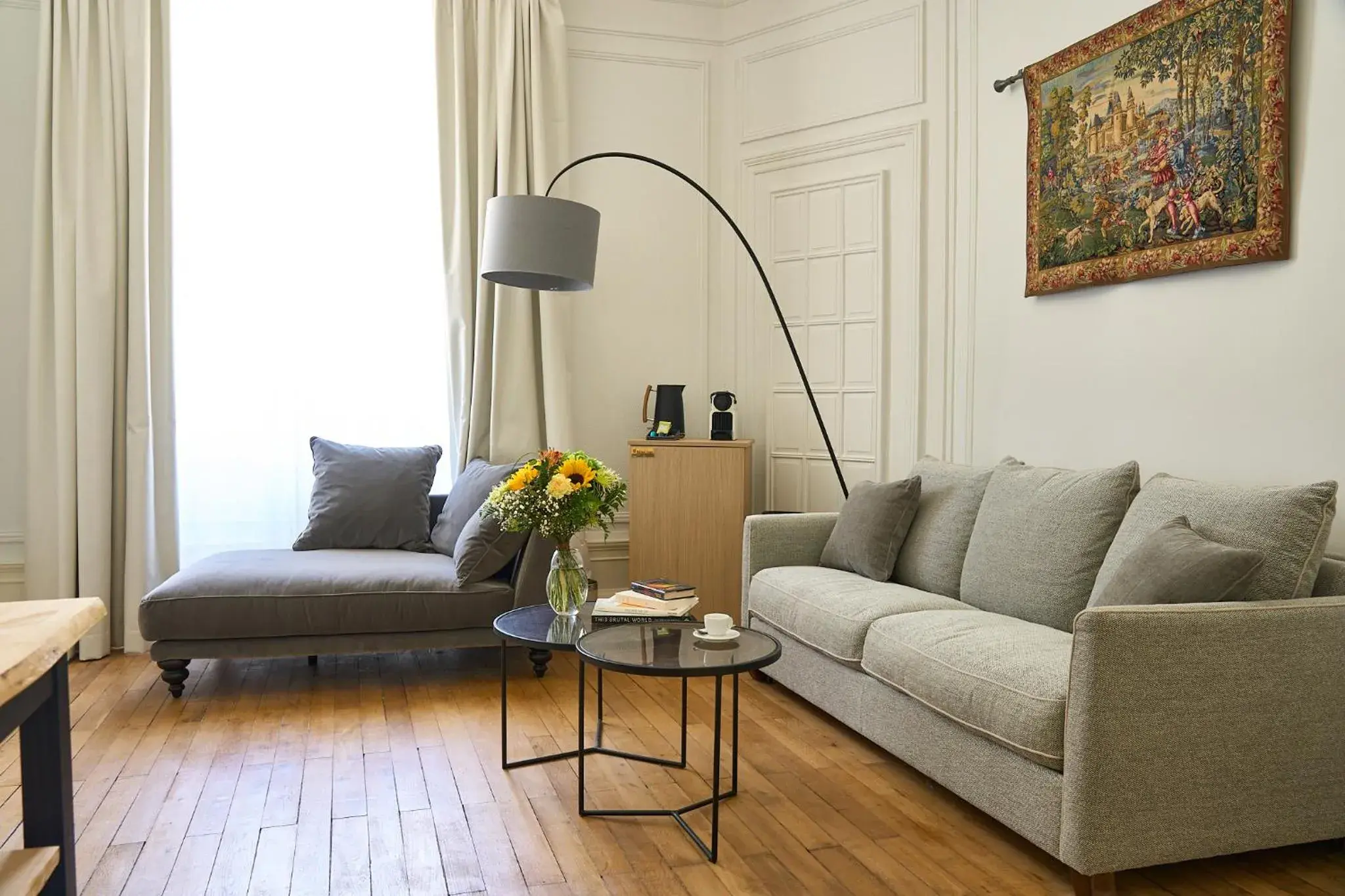 Living room in Domaine de la Commanderie de Ballan Living room in Domaine de la Commanderie de Ballan