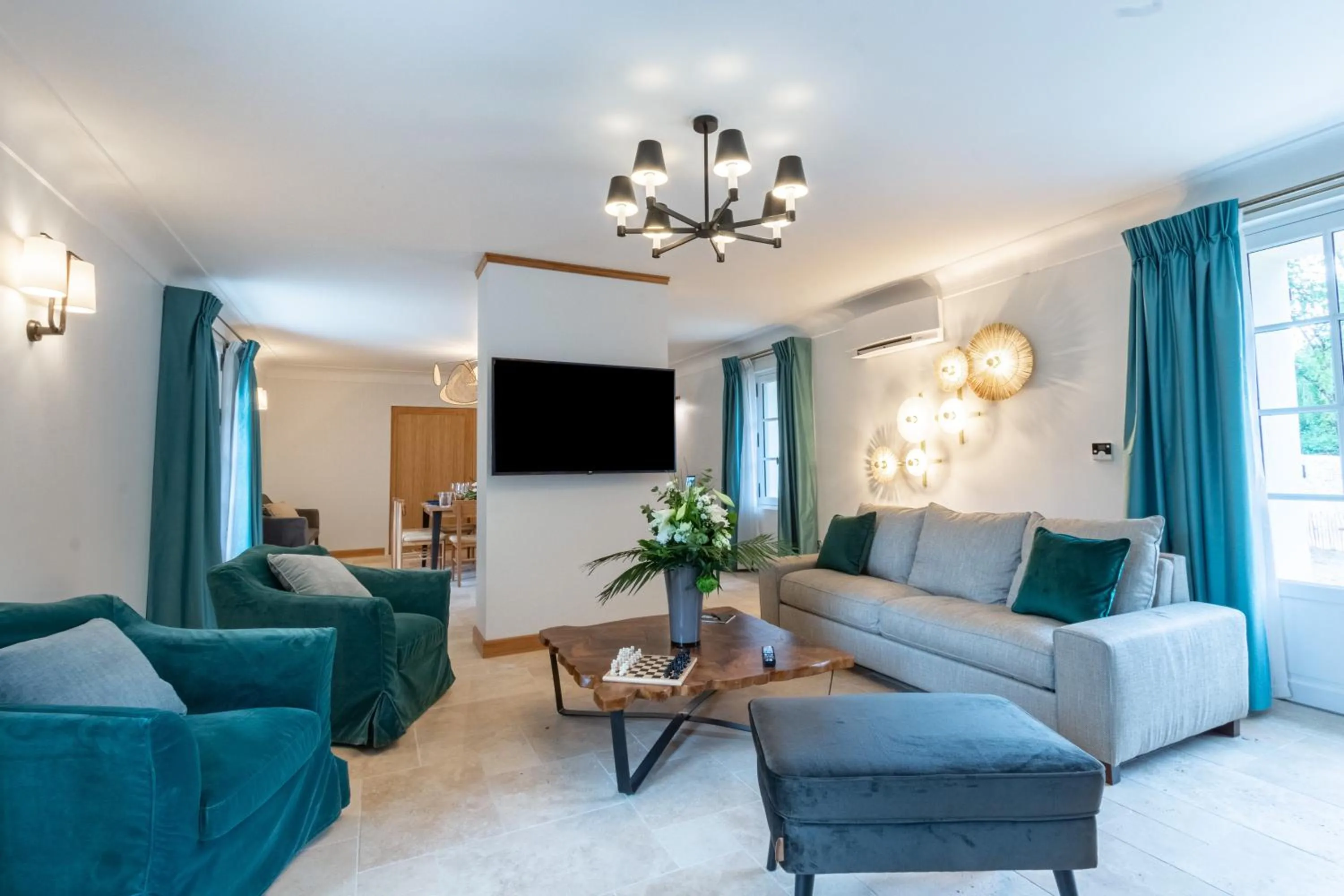 Living room in Domaine de la Commanderie de Ballan