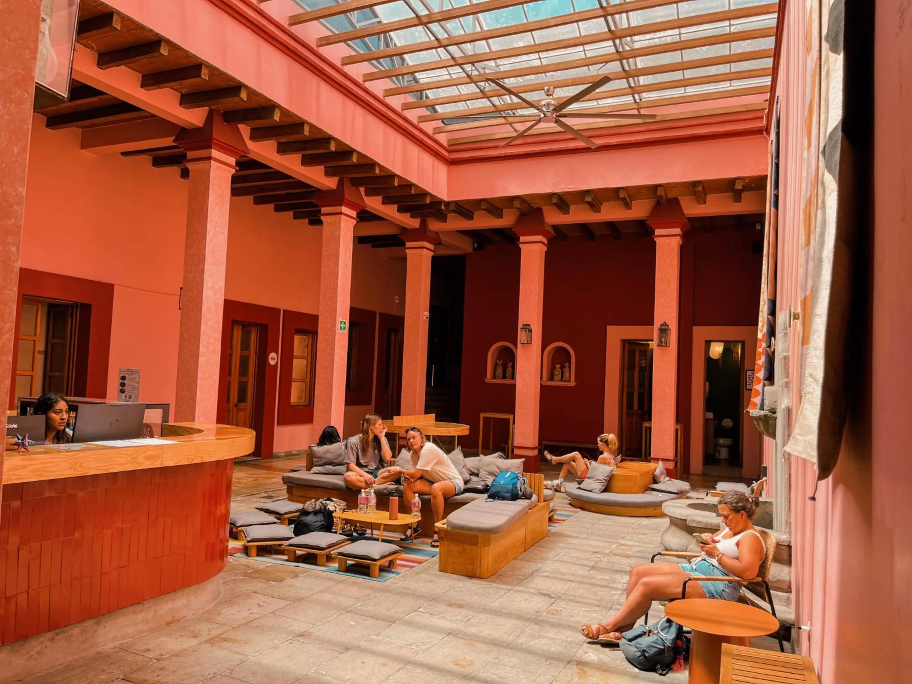 People in Viajero Oaxaca Hostel