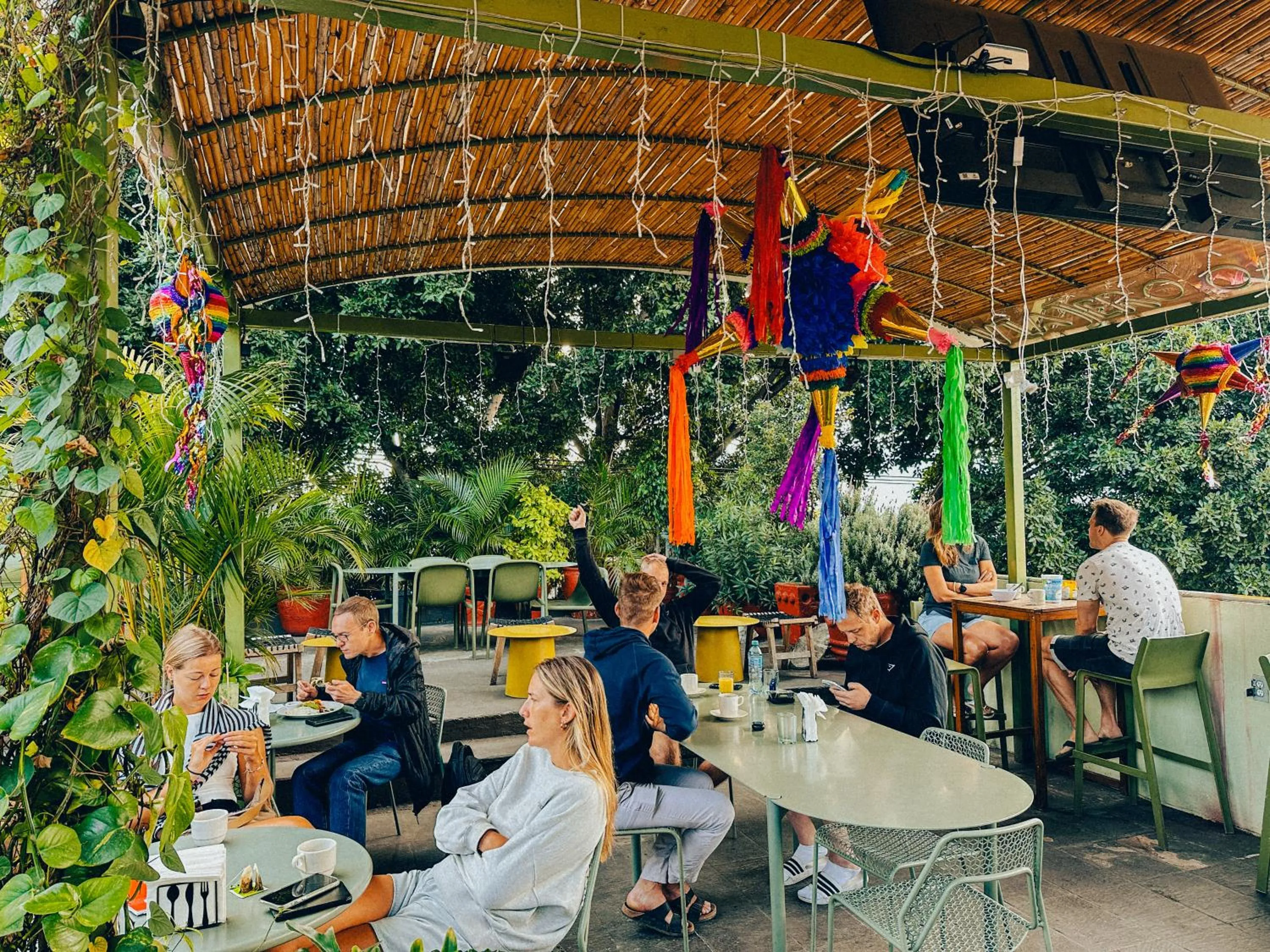 Restaurant/places to eat in Viajero Oaxaca Hostel