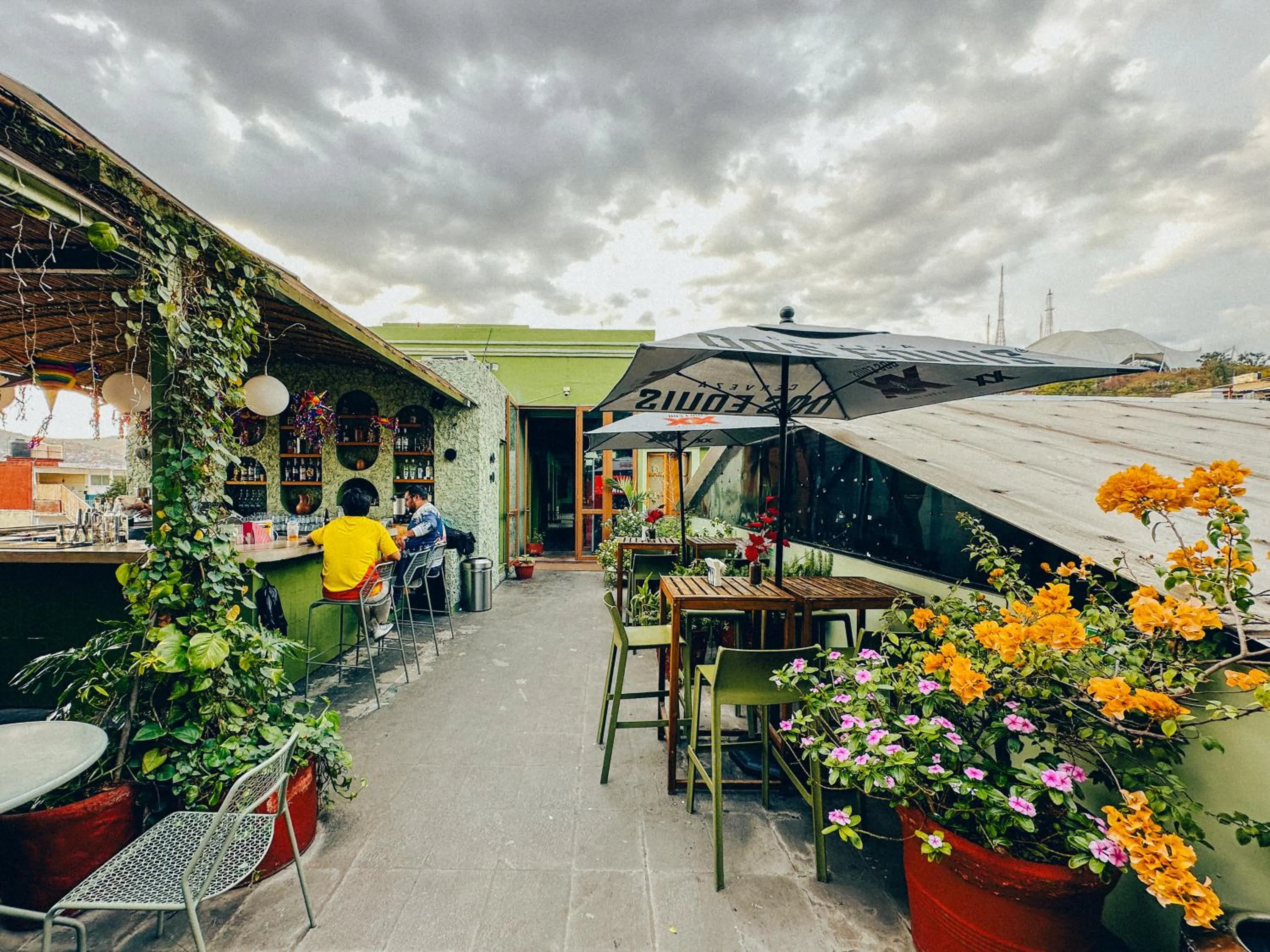 Property building in Viajero Oaxaca Hostel