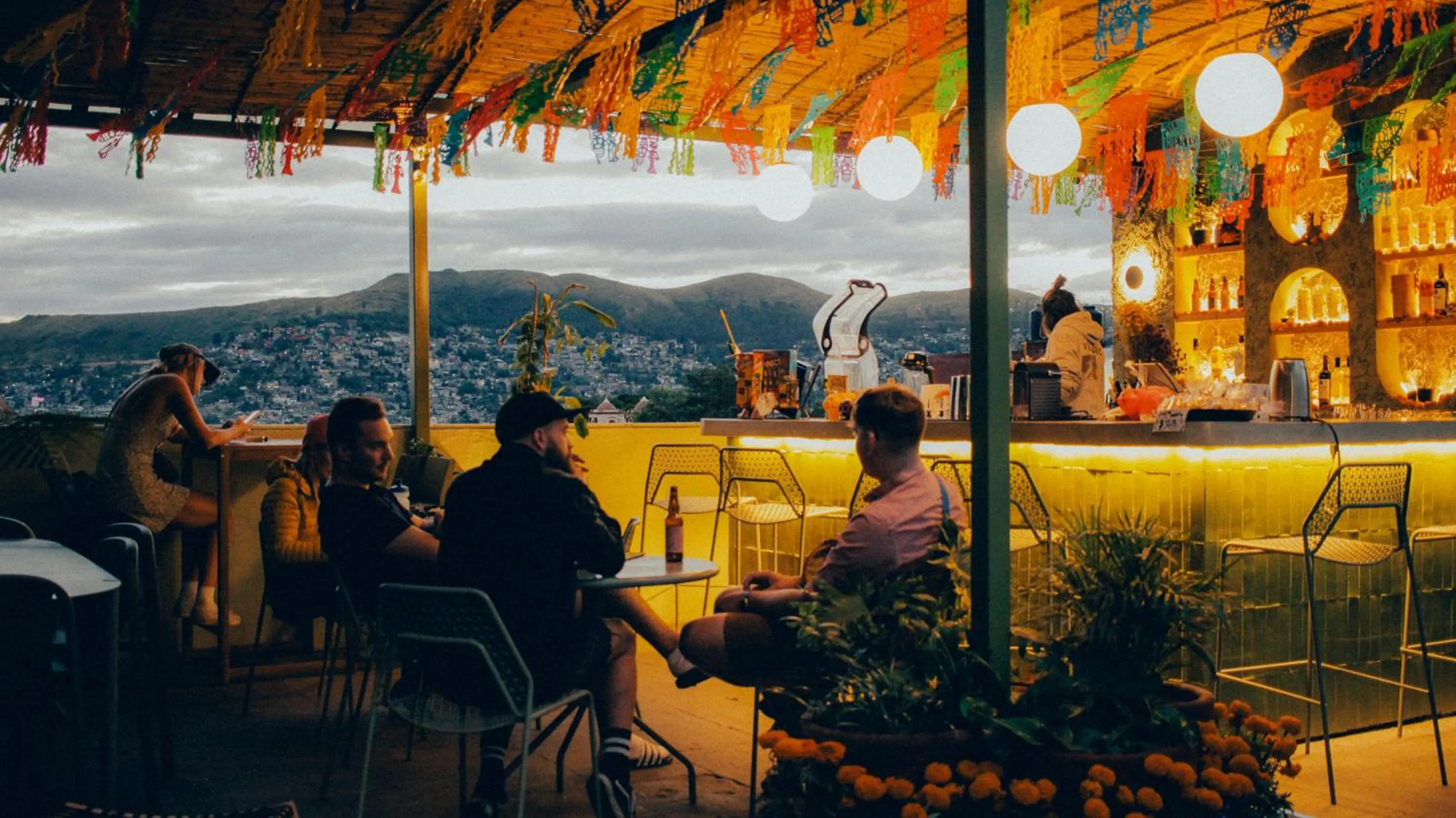 Property building in Viajero Oaxaca Hostel