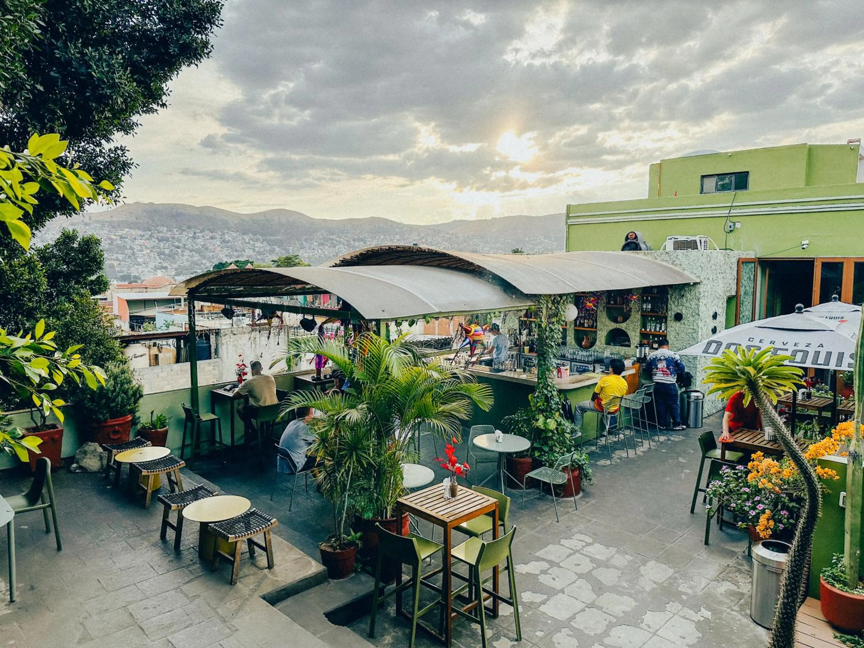 Property building in Viajero Oaxaca Hostel