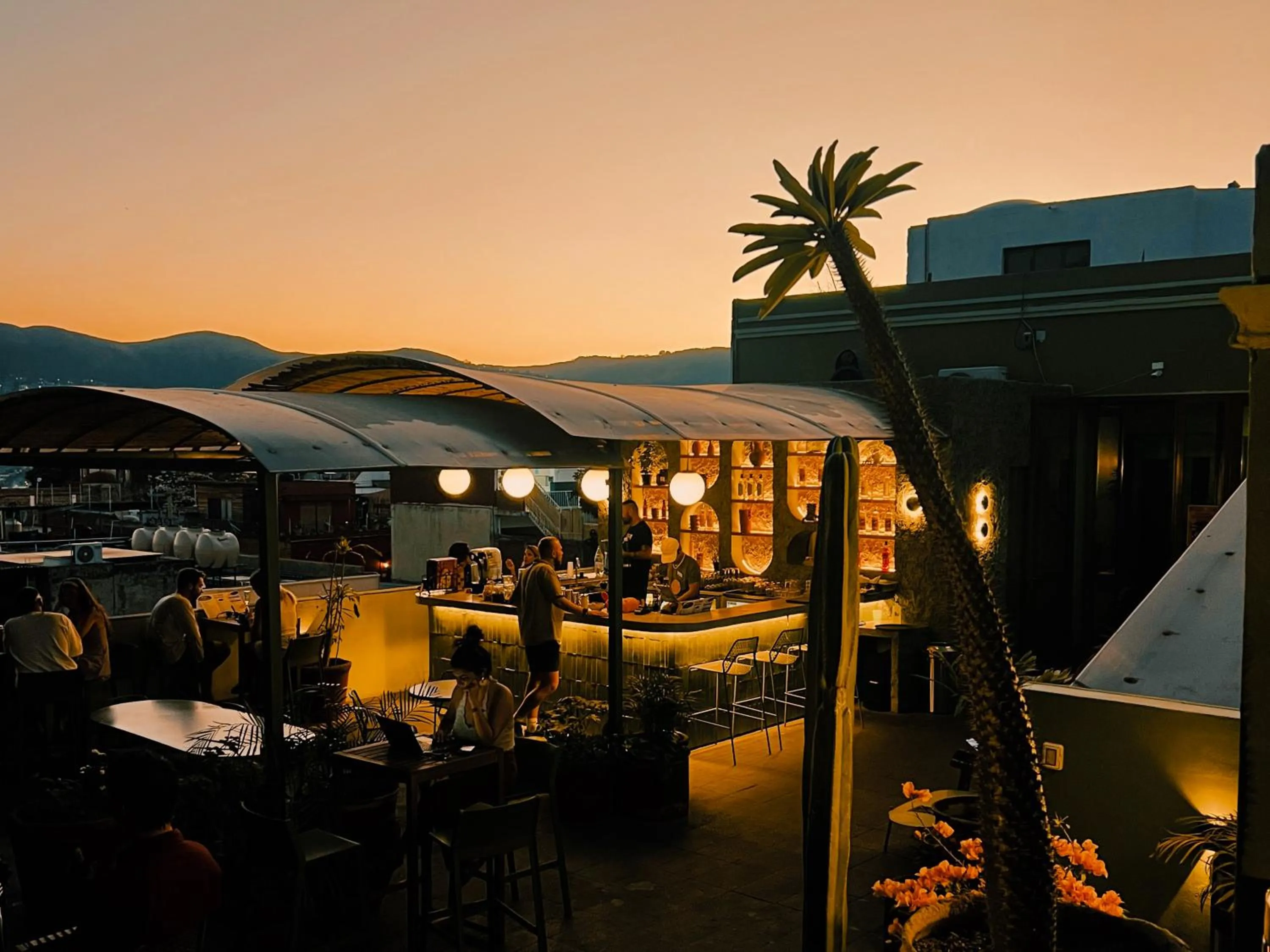 Restaurant/places to eat in Viajero Oaxaca Hostel