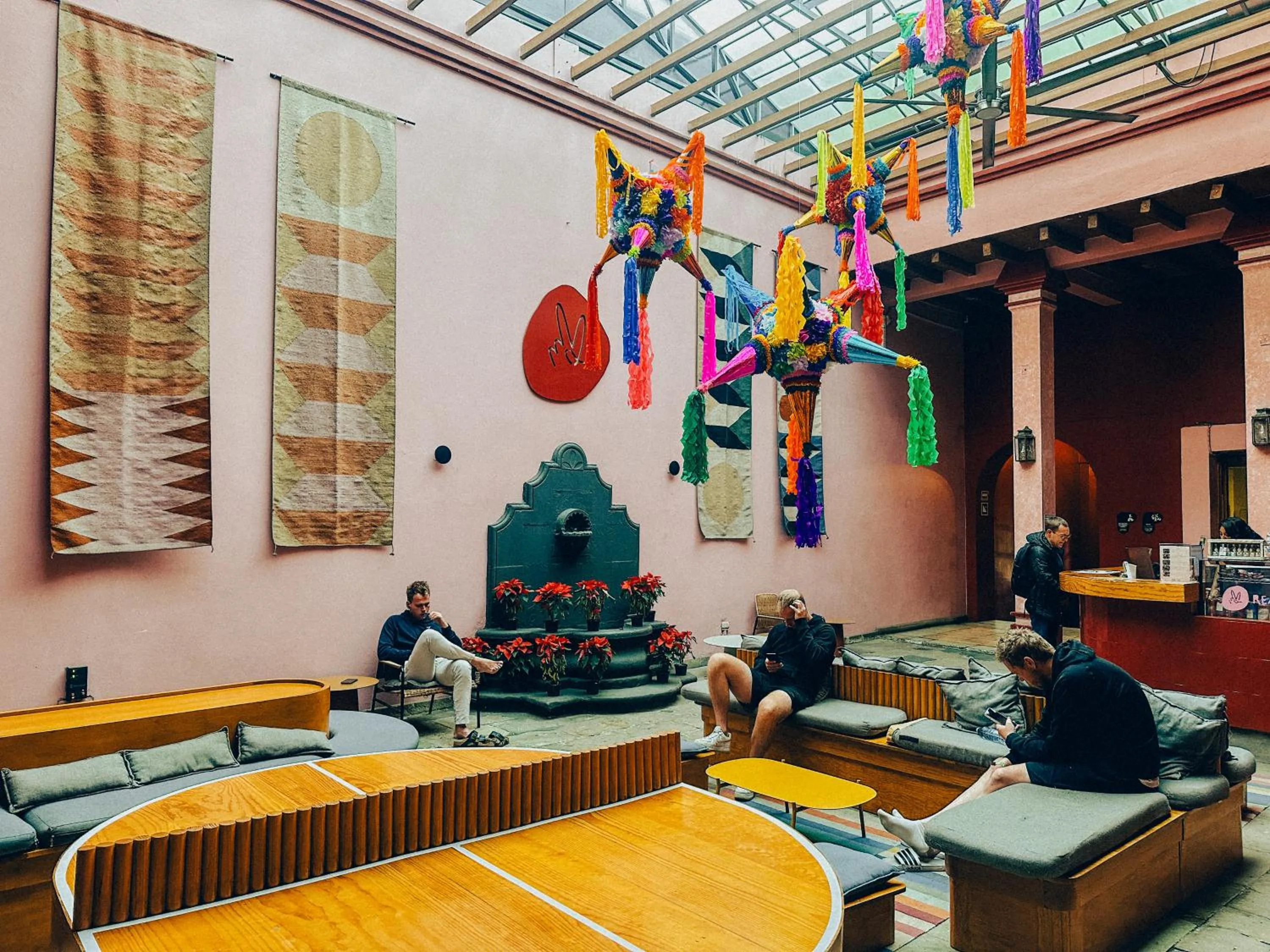 People in Viajero Oaxaca Hostel