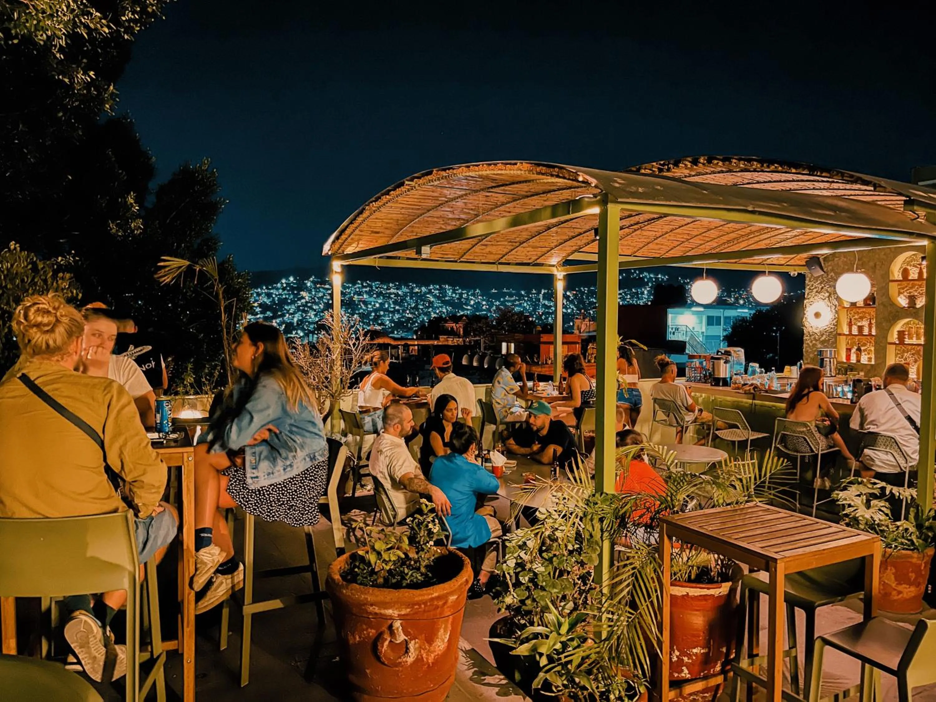 Restaurant/places to eat in Viajero Oaxaca Hostel