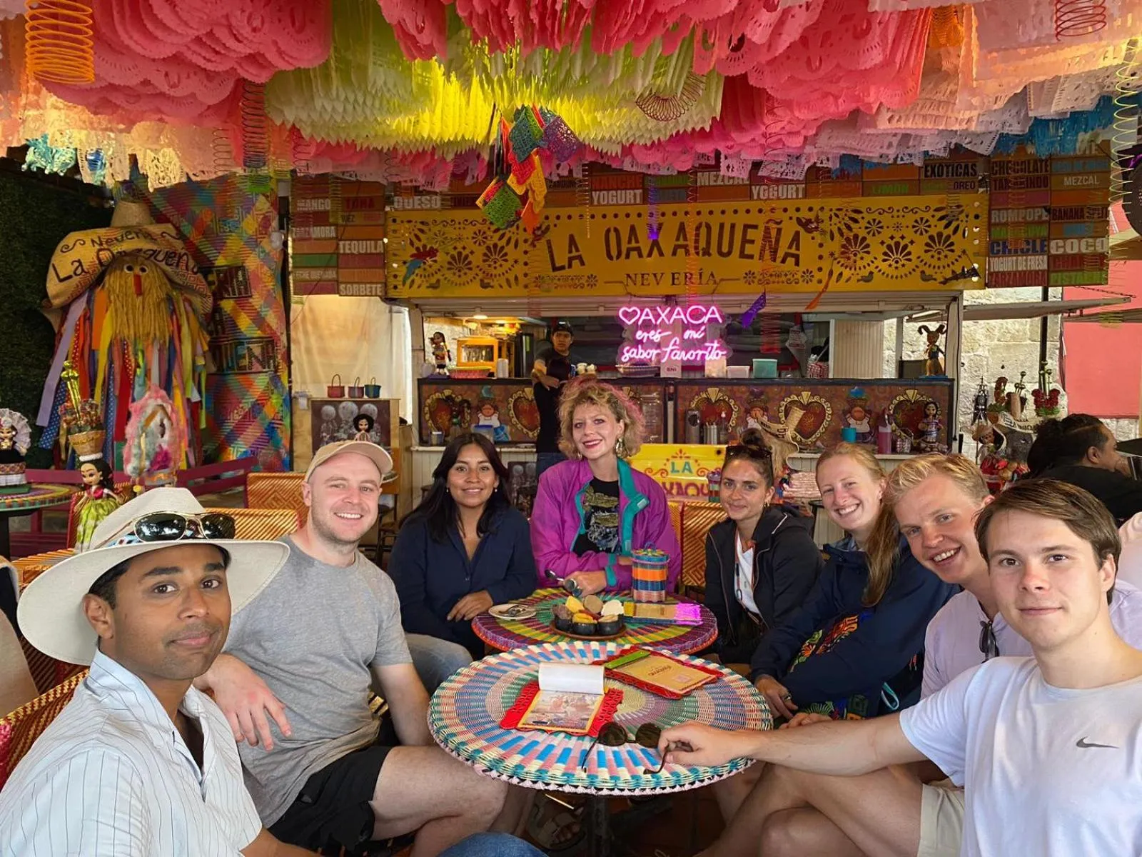 People in Viajero Oaxaca Hostel