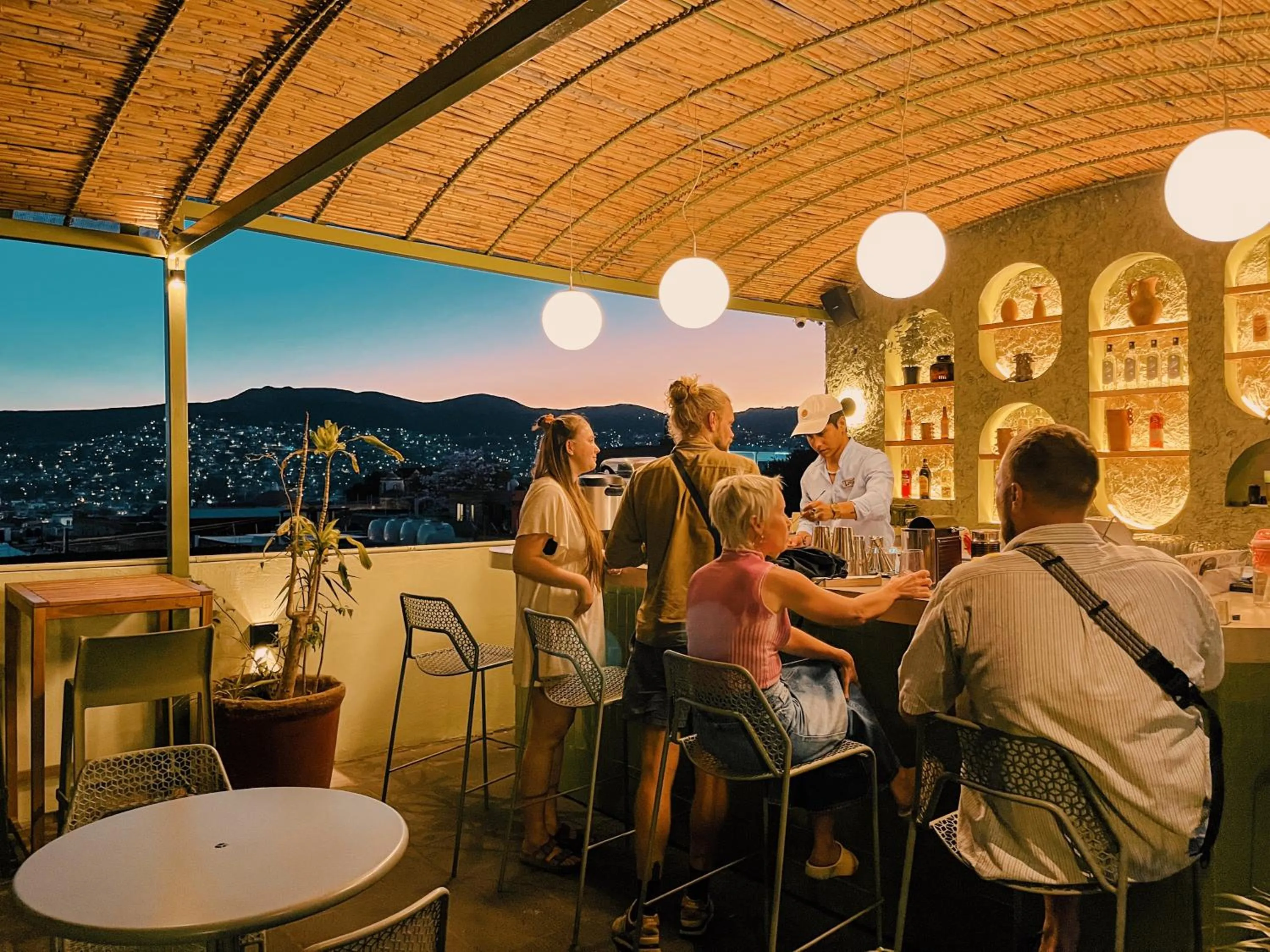 Restaurant/places to eat in Viajero Oaxaca Hostel