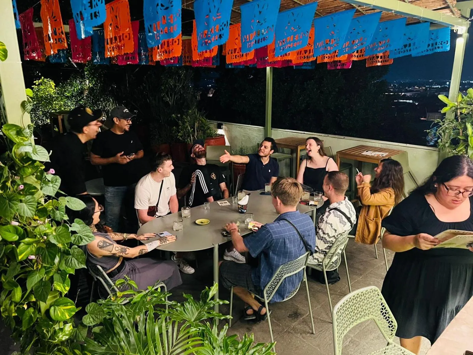 People in Viajero Oaxaca Hostel