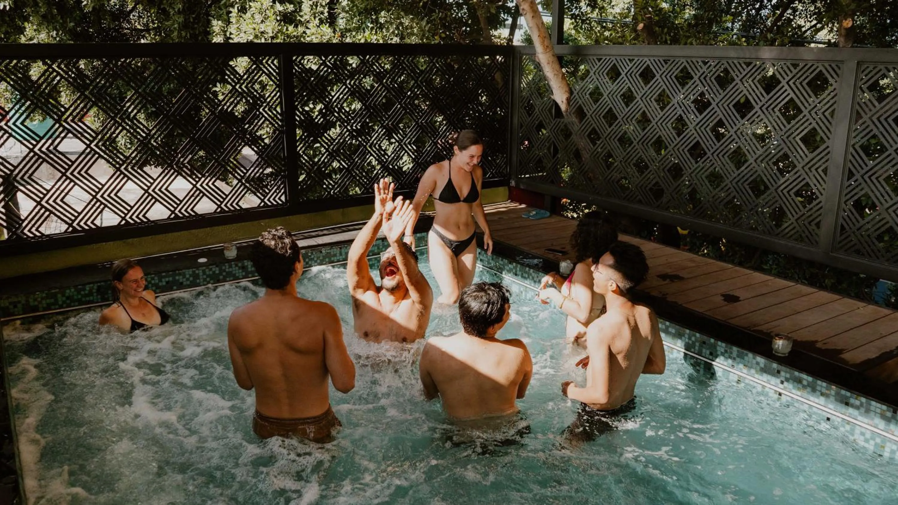 People in Viajero Oaxaca Hostel