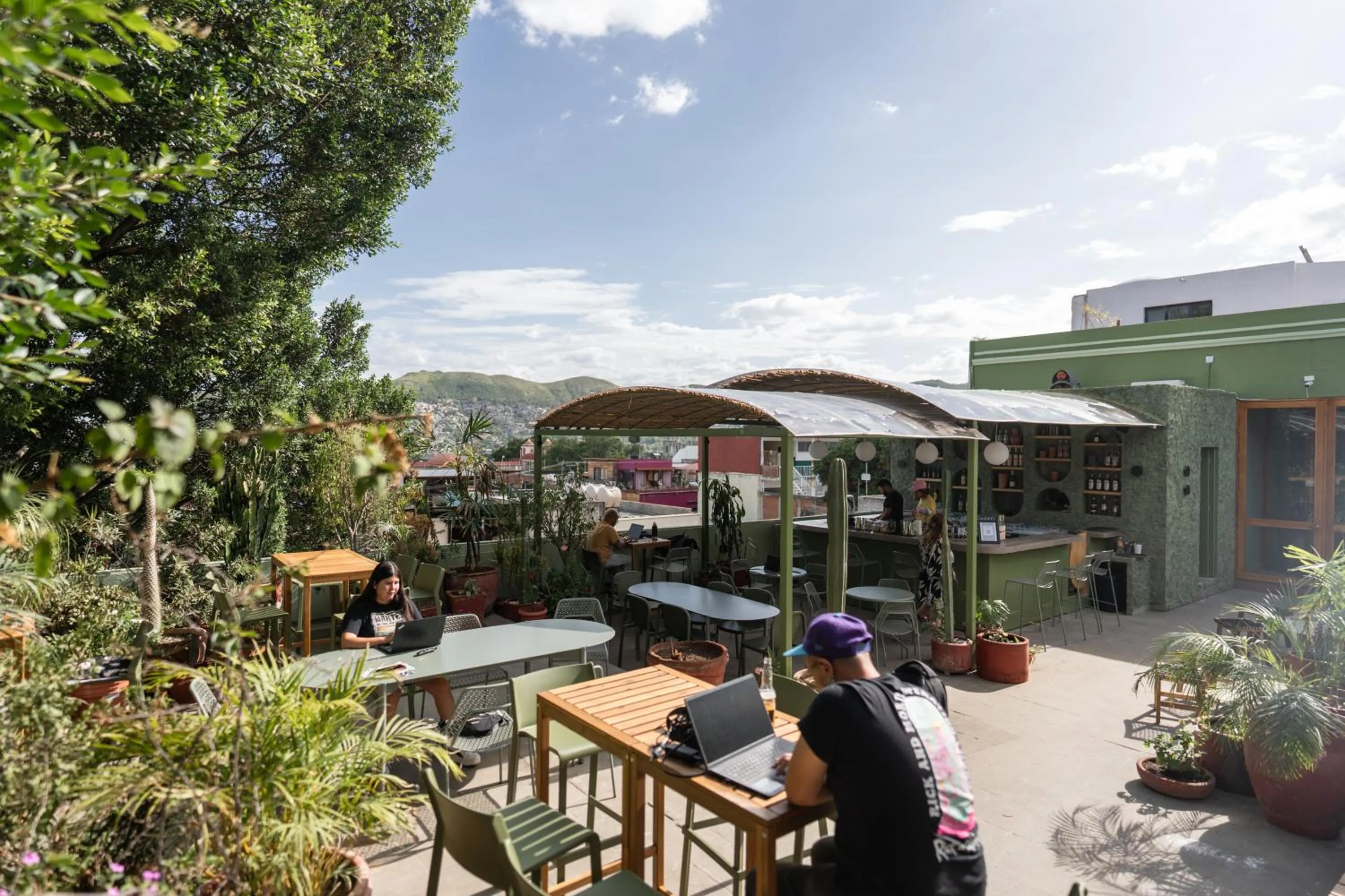 Day in Viajero Oaxaca Hostel