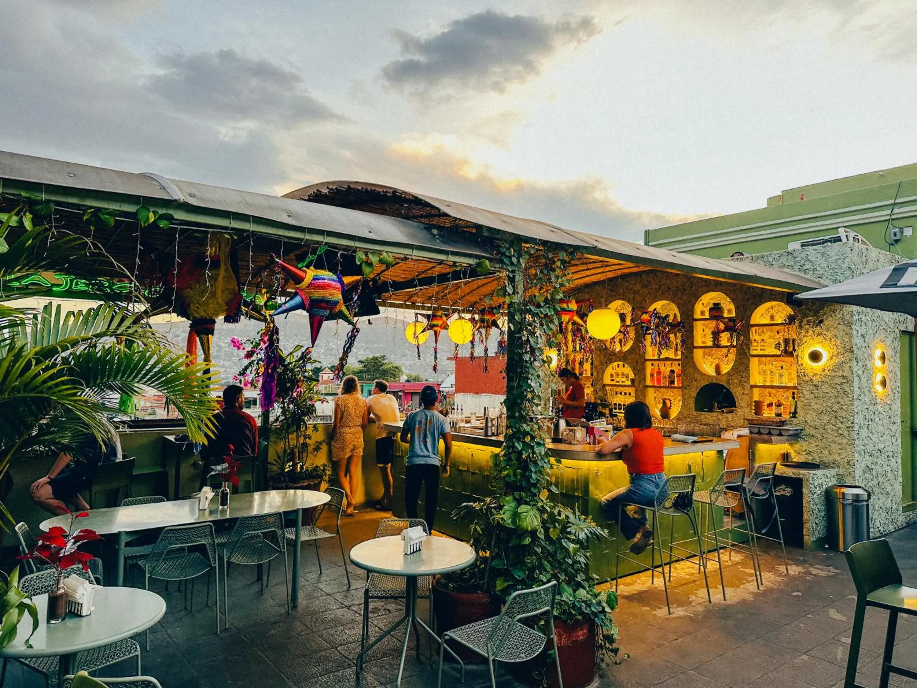 Restaurant/places to eat in Viajero Oaxaca Hostel Restaurant/places to eat in Viajero Oaxaca Hostel