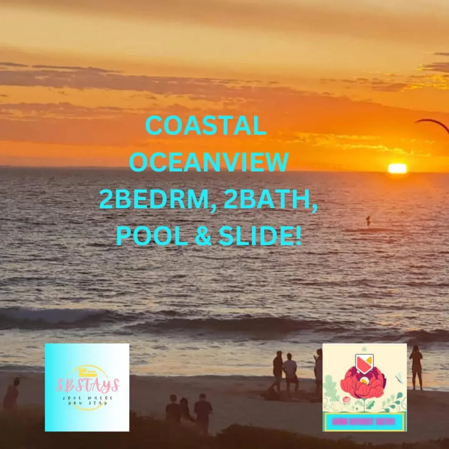 Coastal Oceanview 2Bedrm 2Bath Pool & Slide! Coastal Oceanview 2Bedrm 2Bath Pool & Slide!
