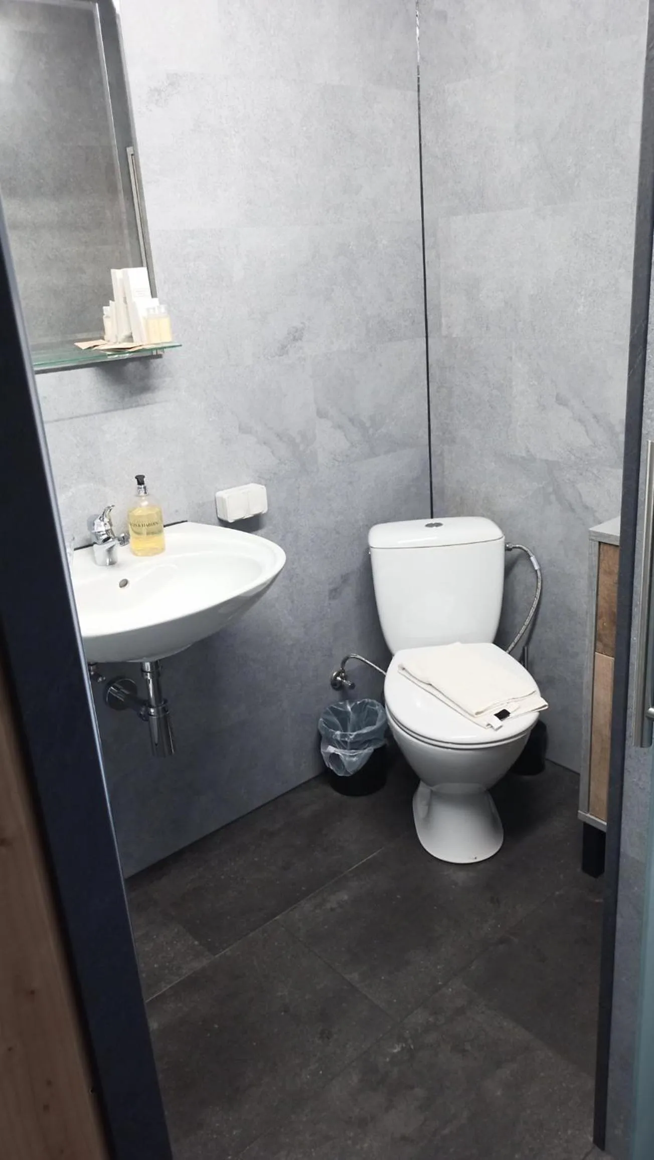 Toilet in Gasthof Hirsch