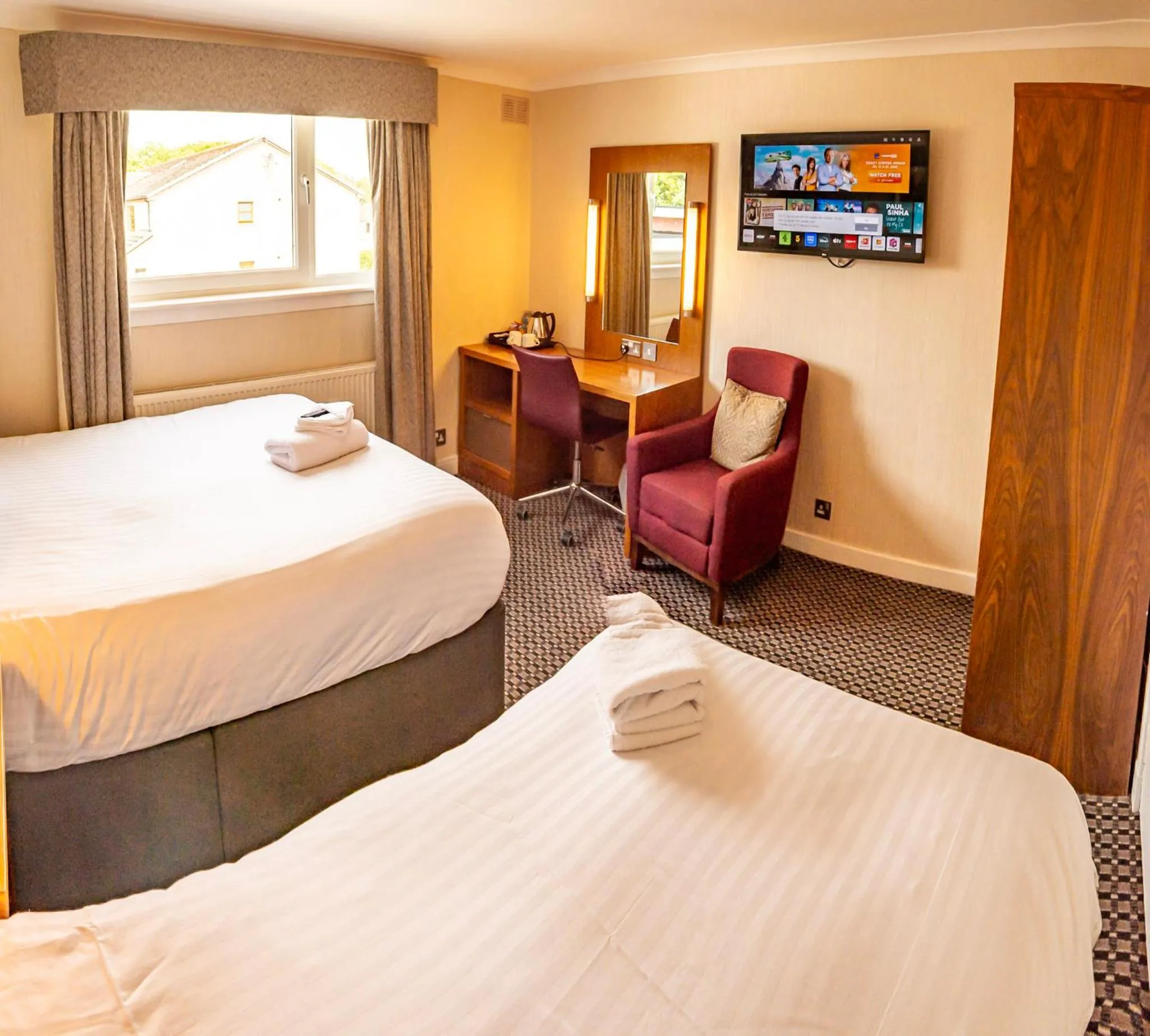 Bed in White Horse Inn