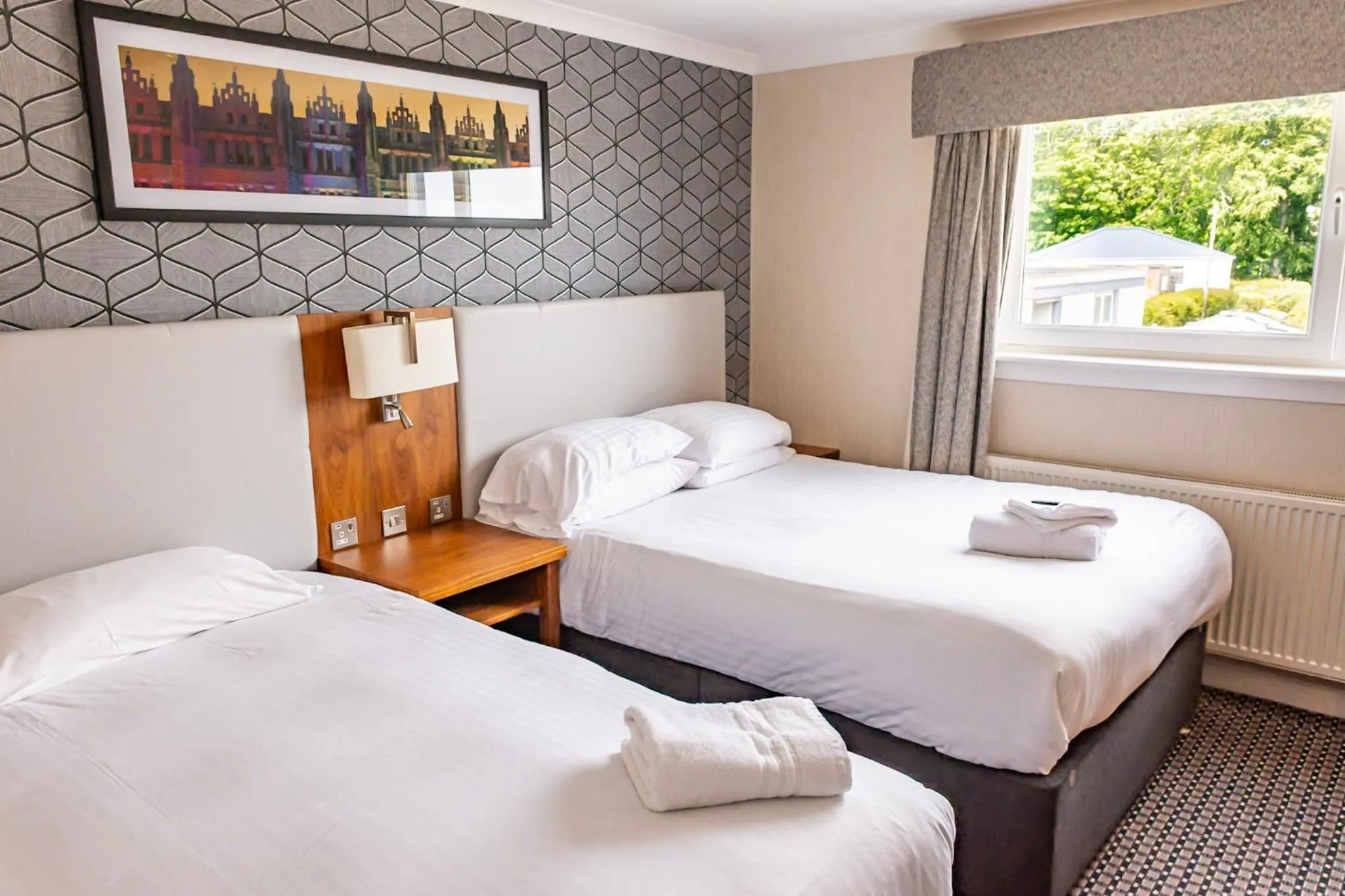 Bed in White Horse Inn