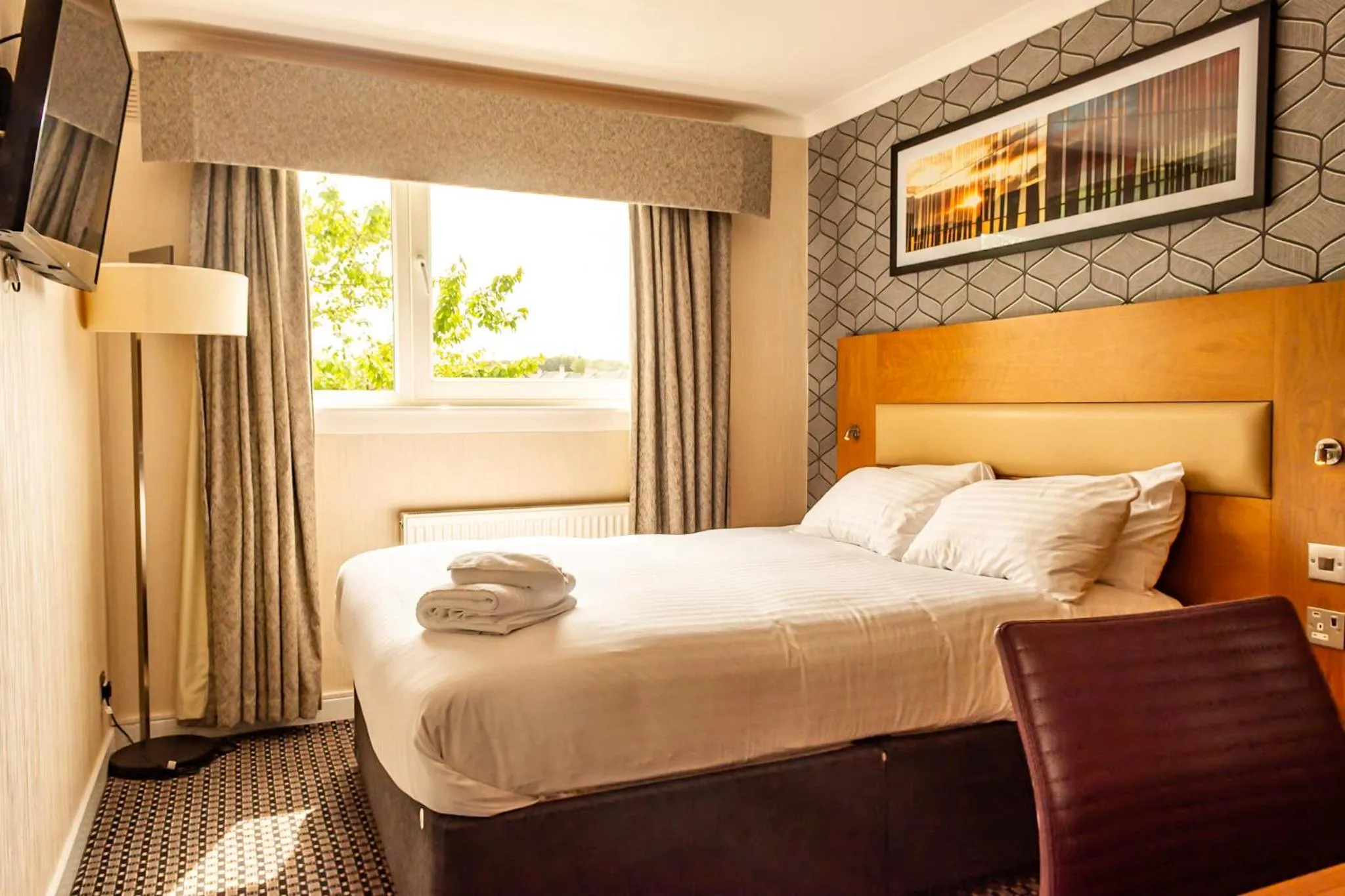 Bed in White Horse Inn