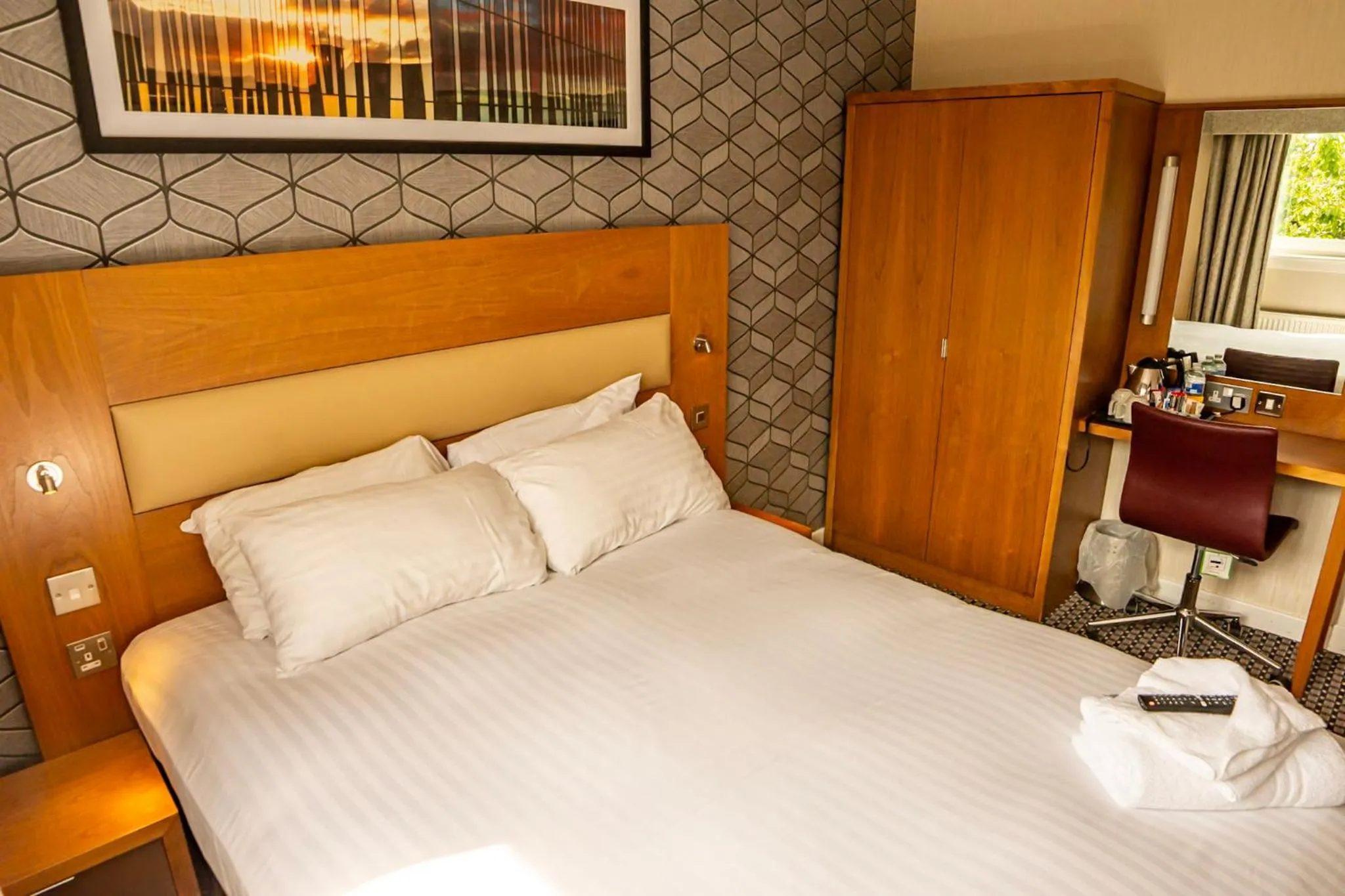 Bed in White Horse Inn