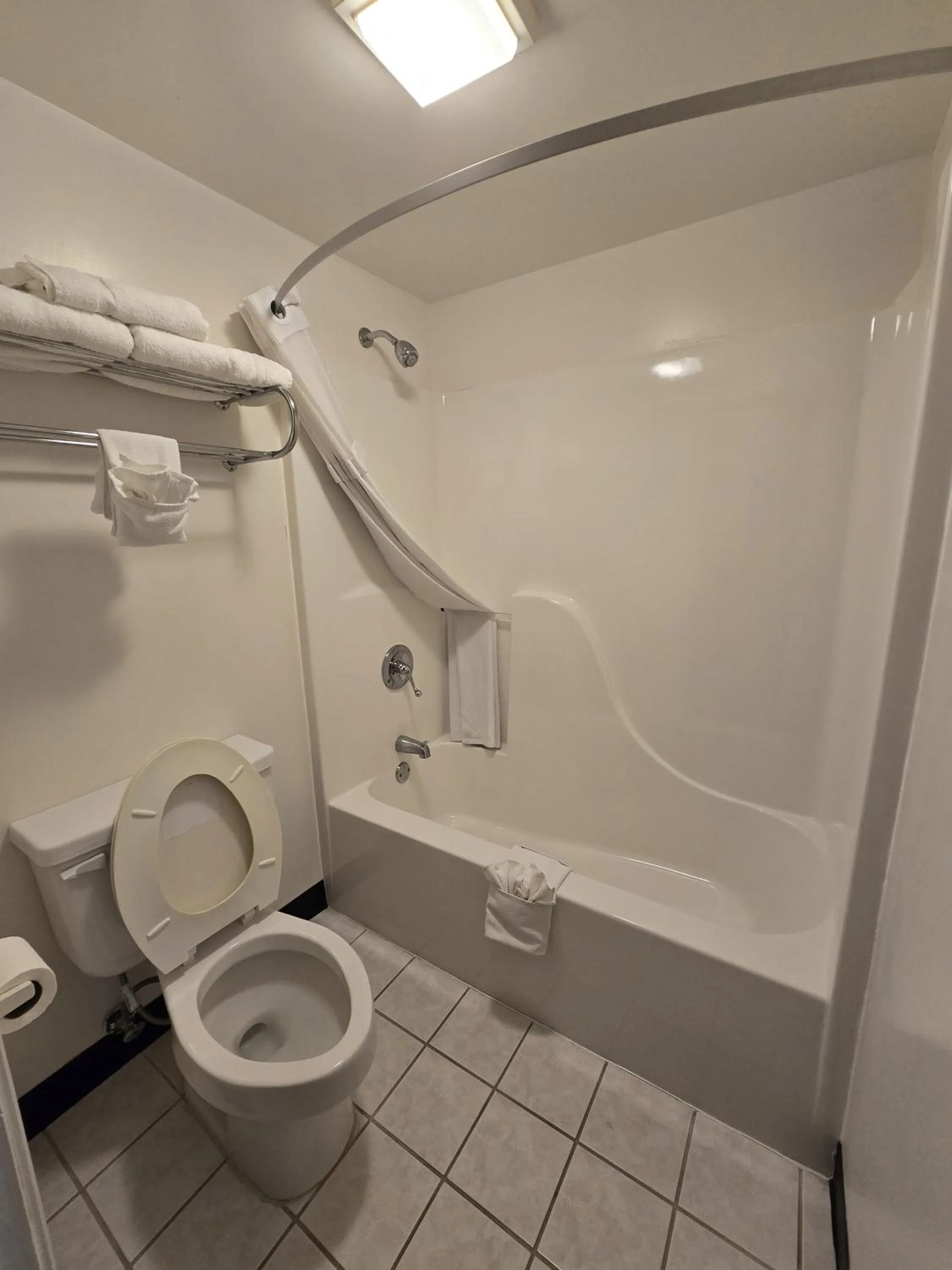 Toilet in Super 8 by Wyndham Arkadelphia Caddo Valley Area