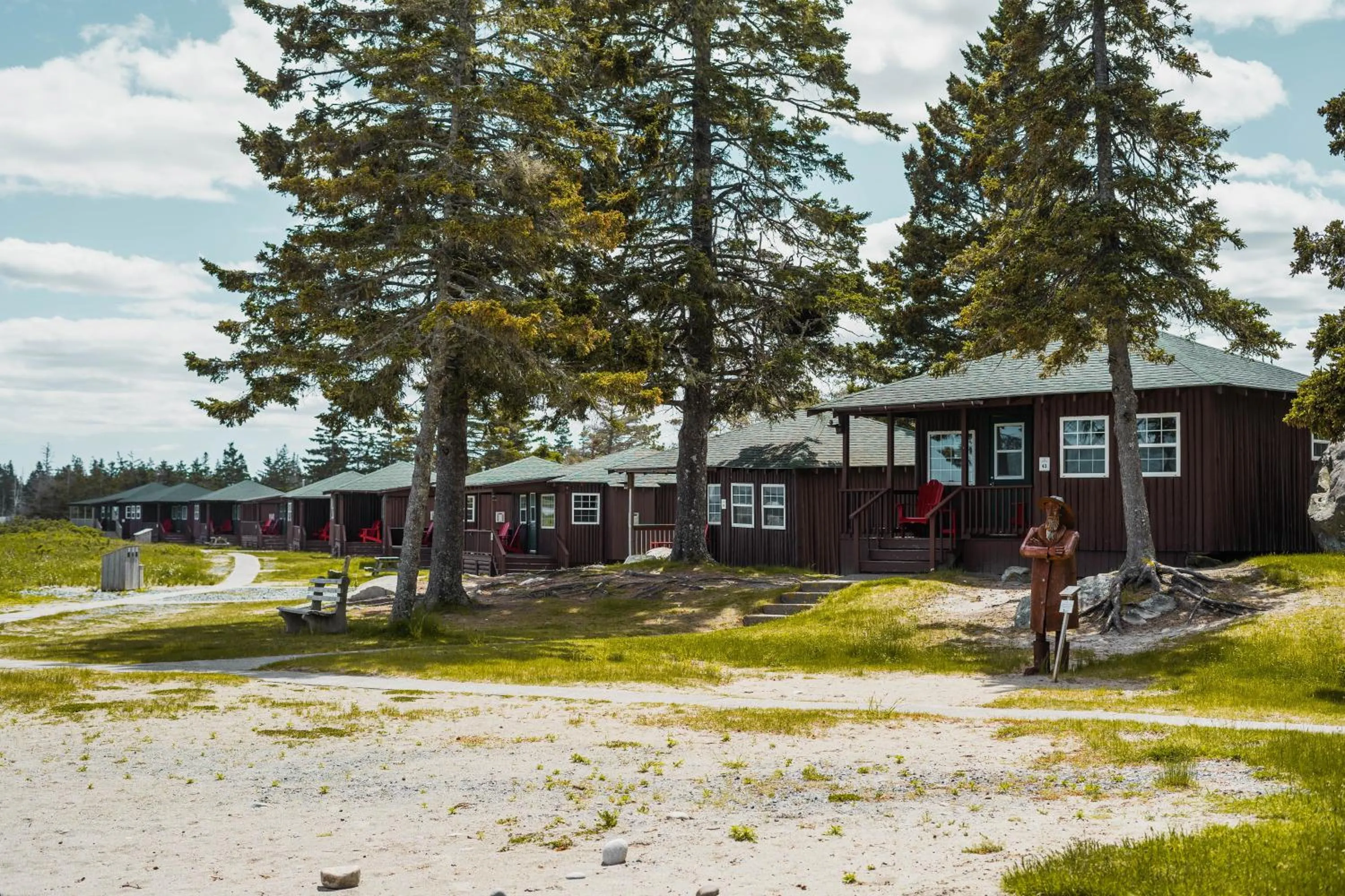 Garden in White Point Beach Resort