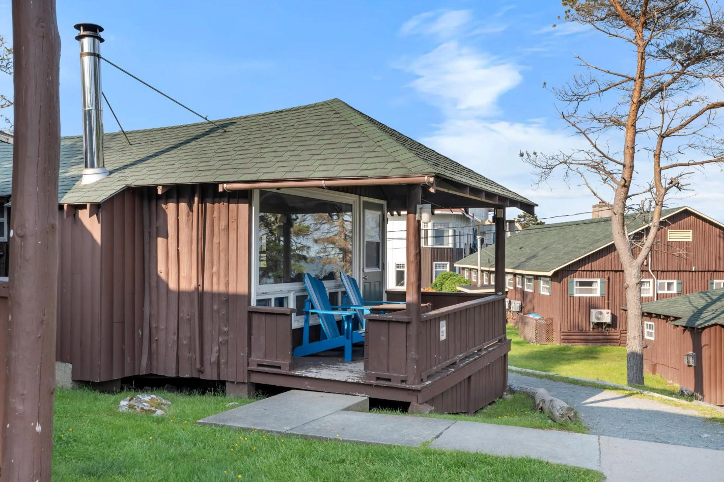 Bird's eye view in White Point Beach Resort