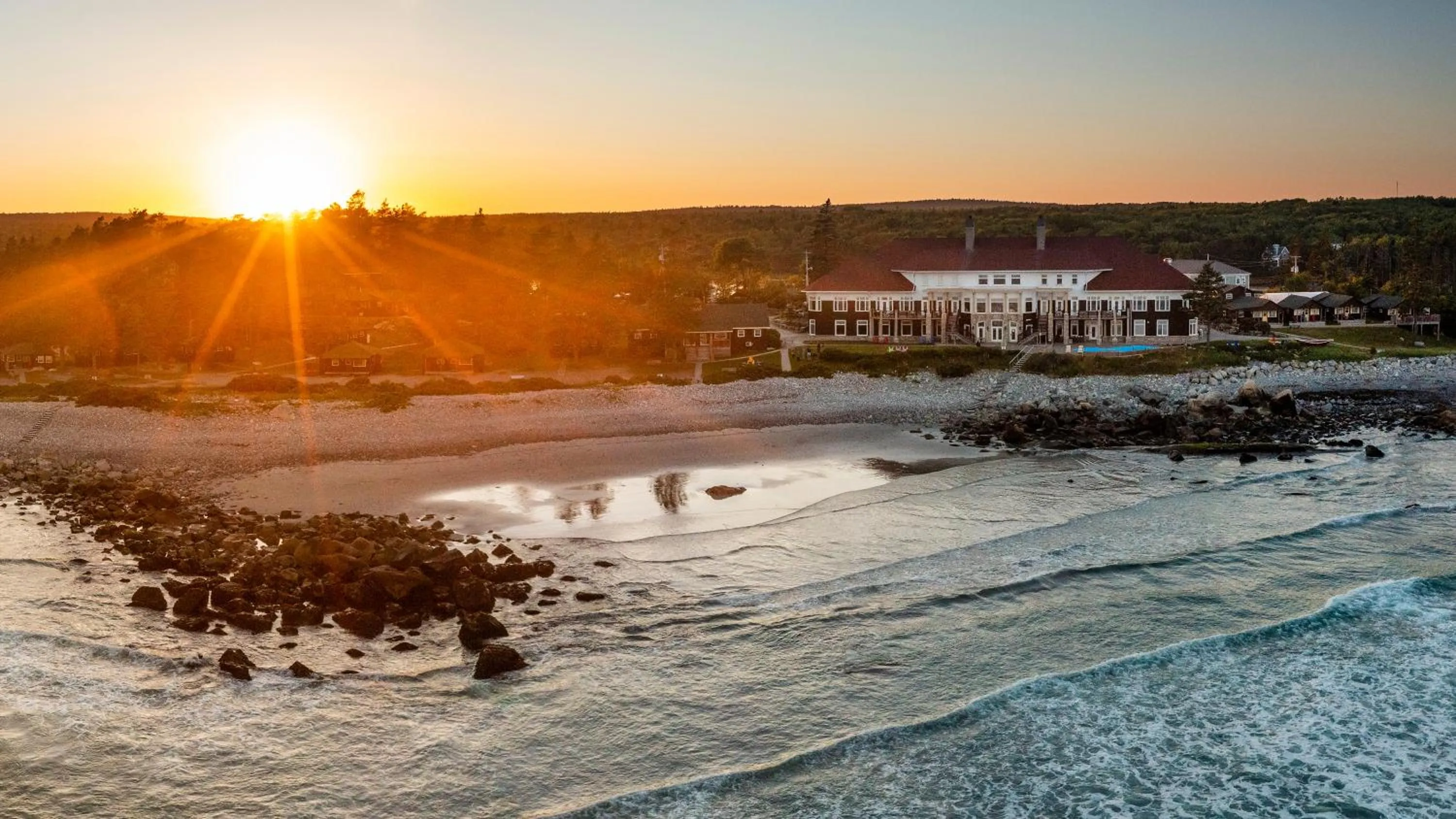 Sea view in White Point Beach Resort