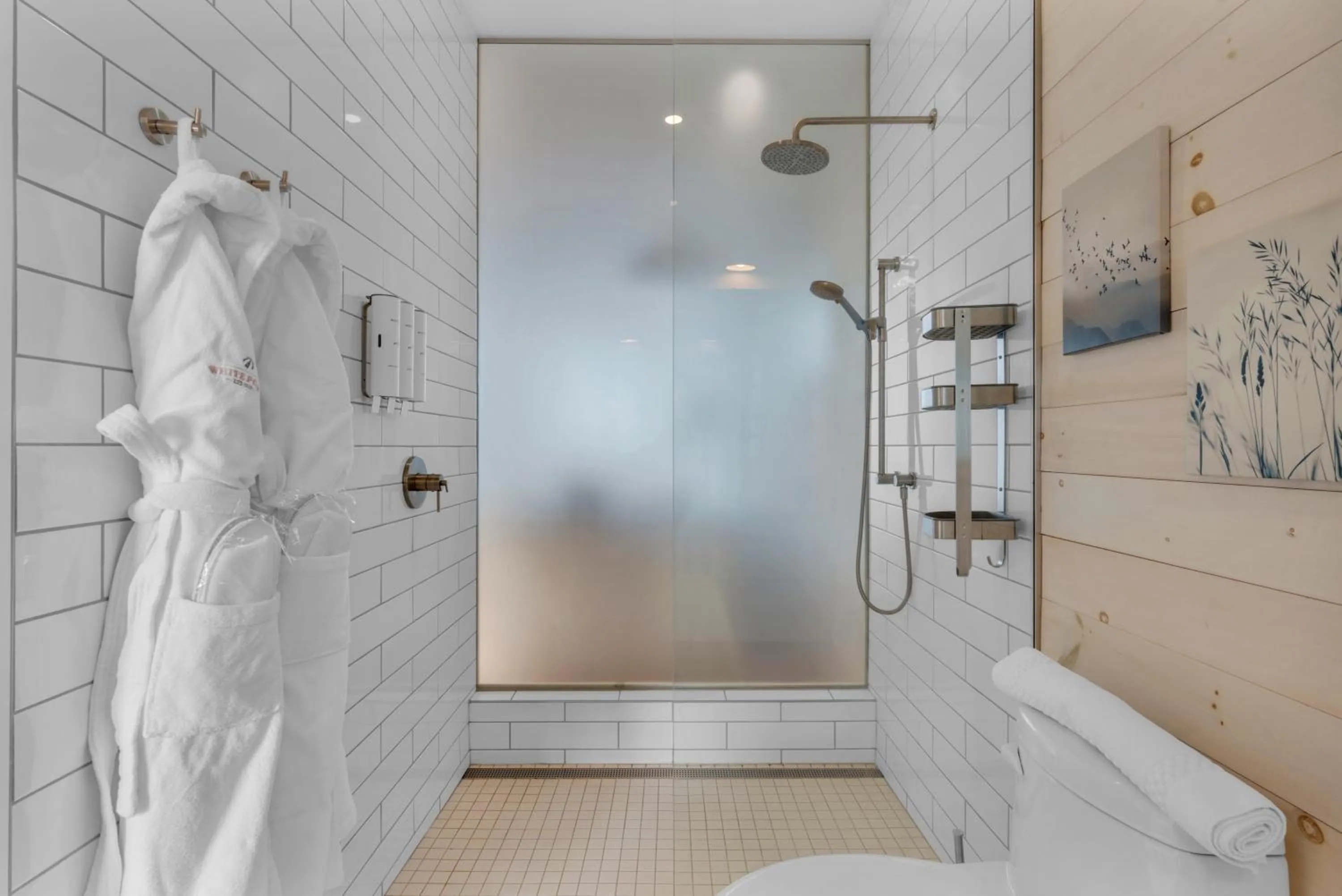 Shower in White Point Beach Resort