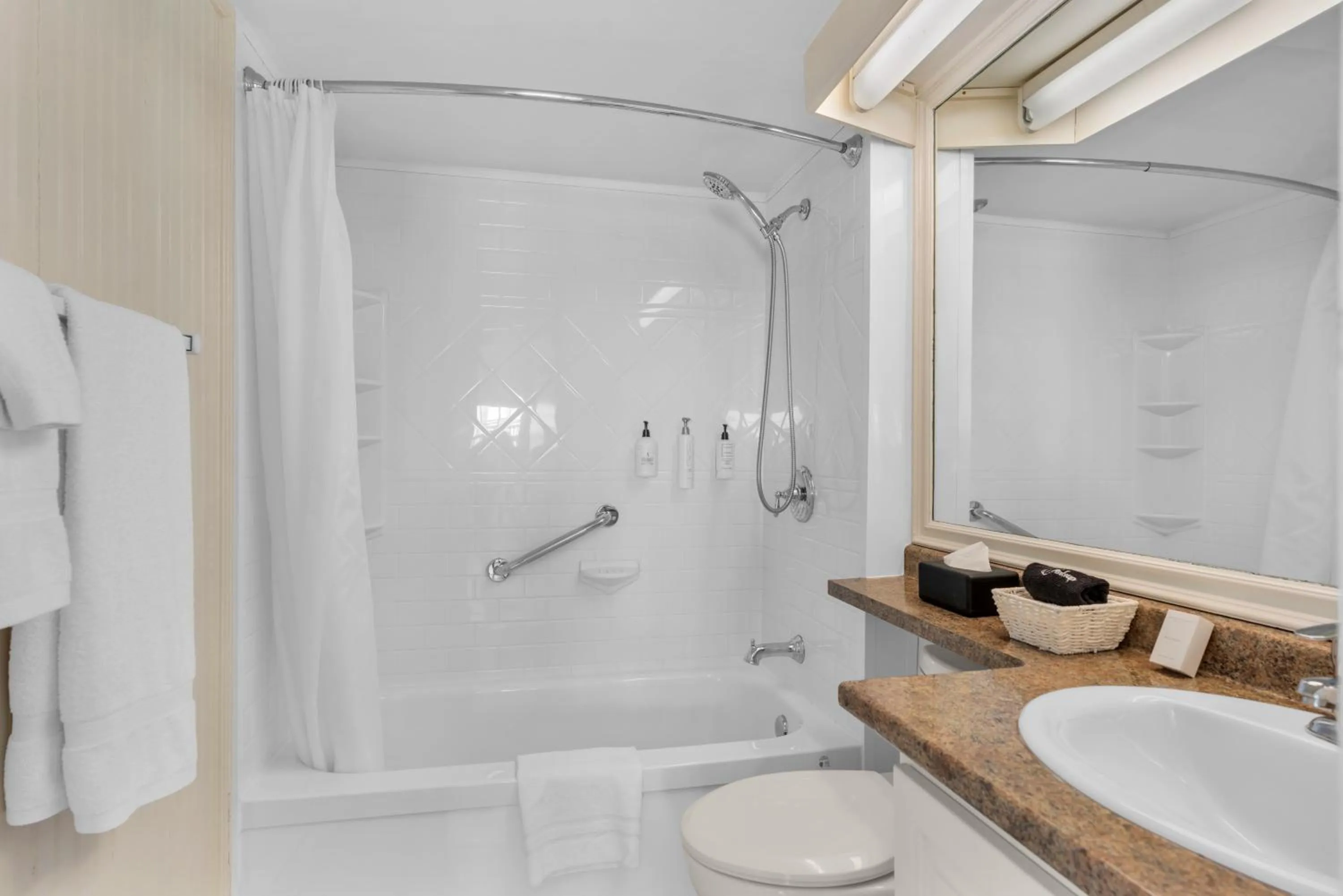 Bathroom in White Point Beach Resort