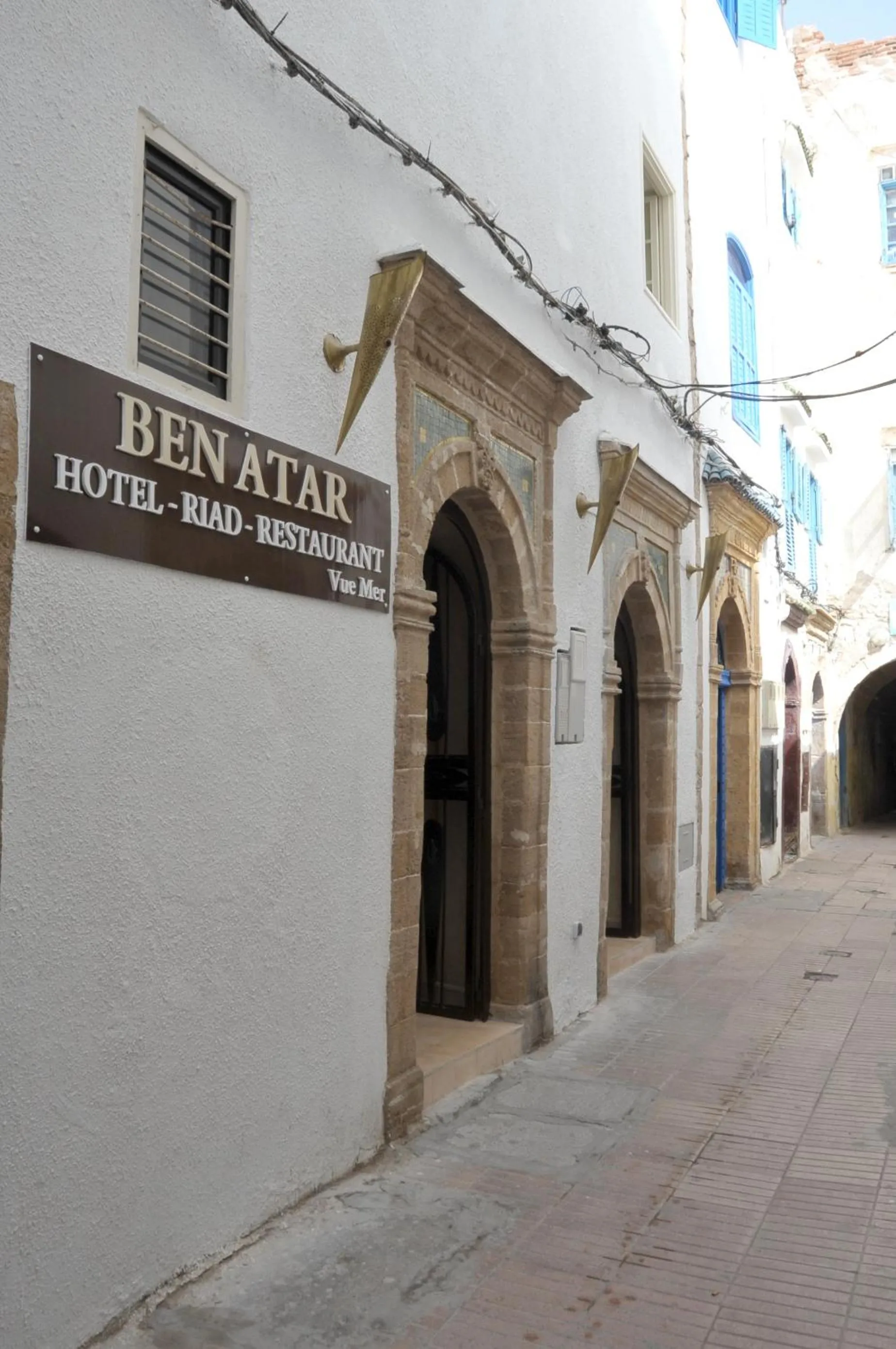 Facade/entrance in Hotel Riad Ben Atar
