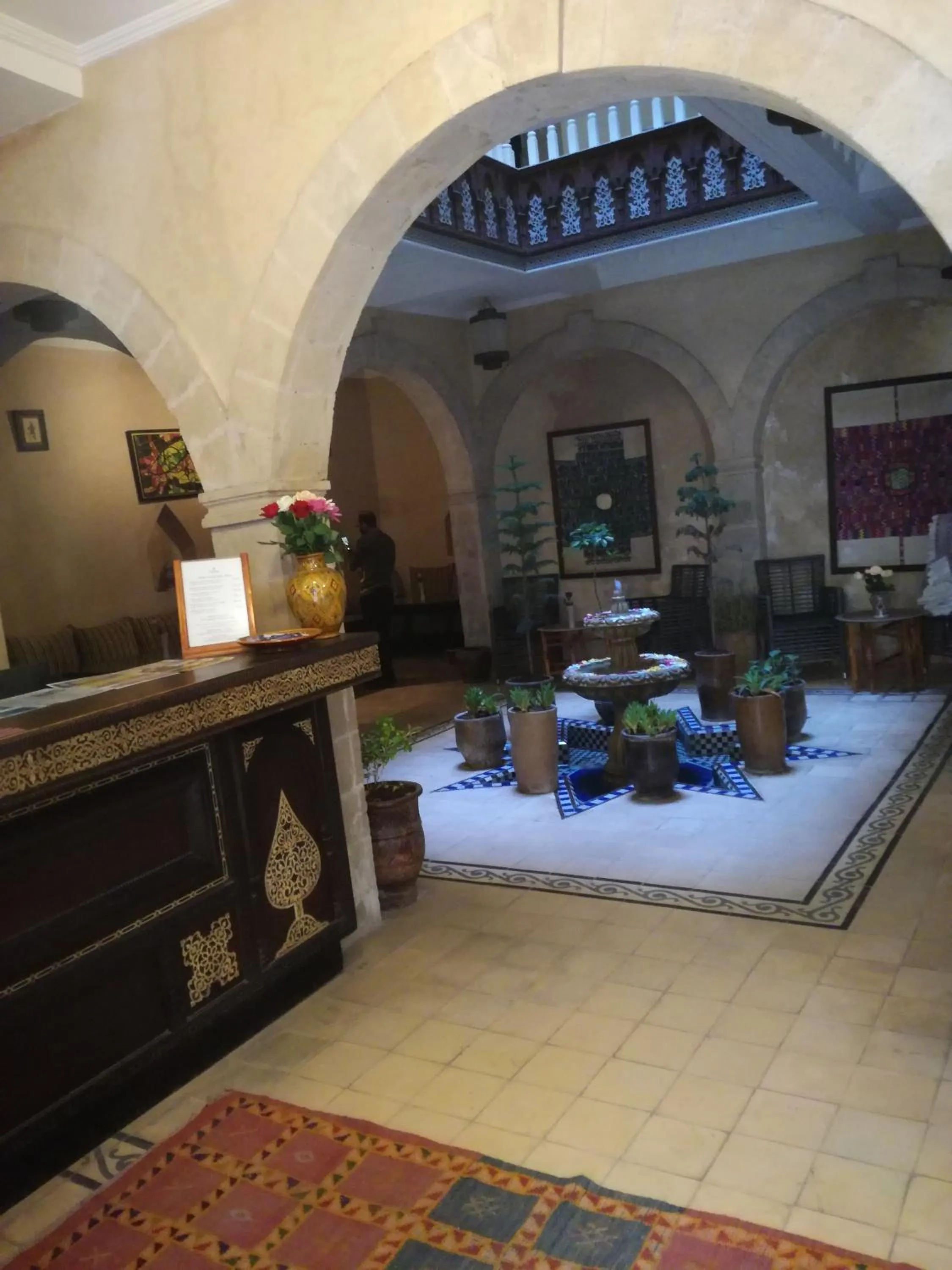 Lobby or reception in Hotel Riad Ben Atar