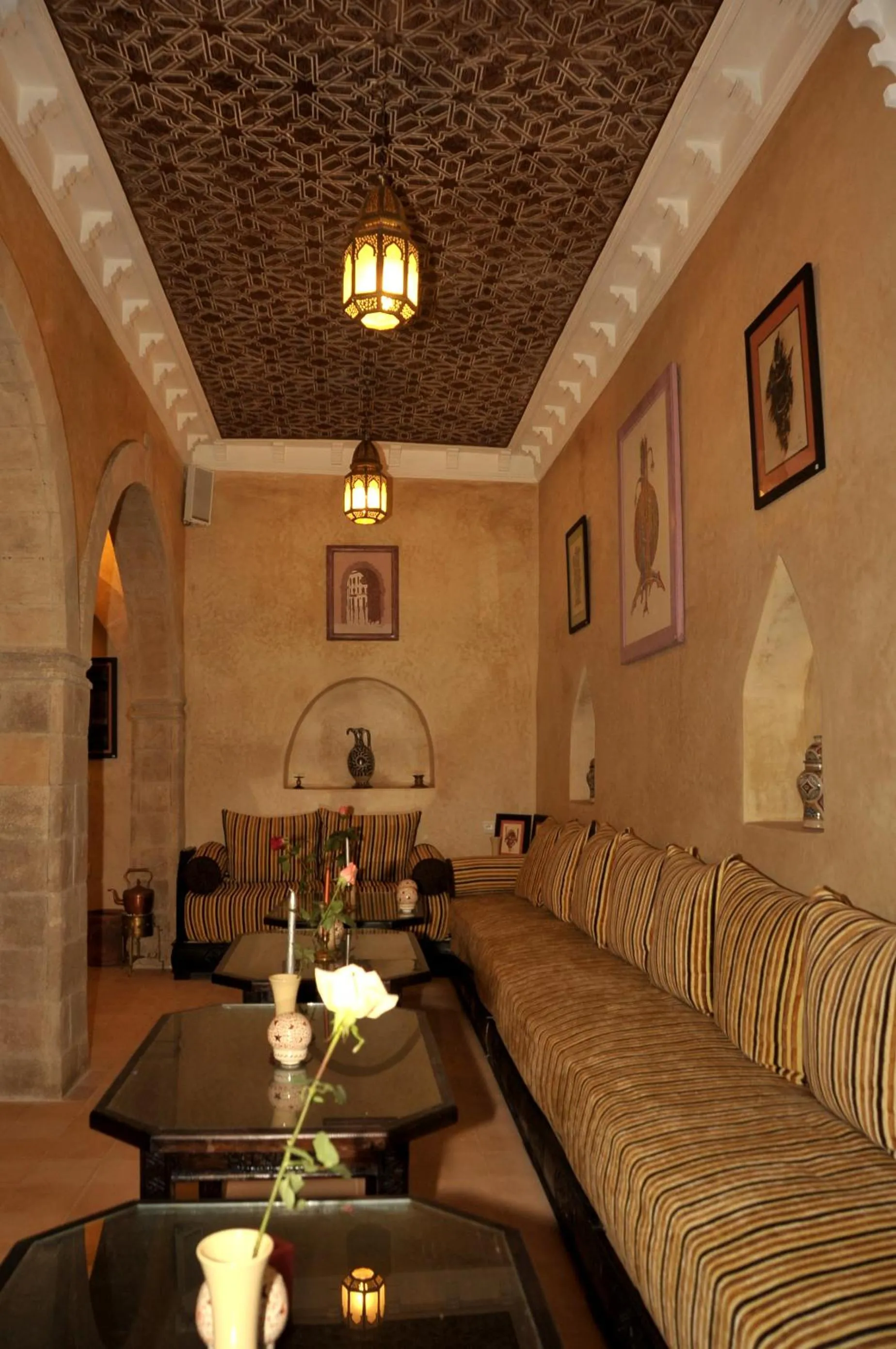 Lobby or reception in Hotel Riad Ben Atar