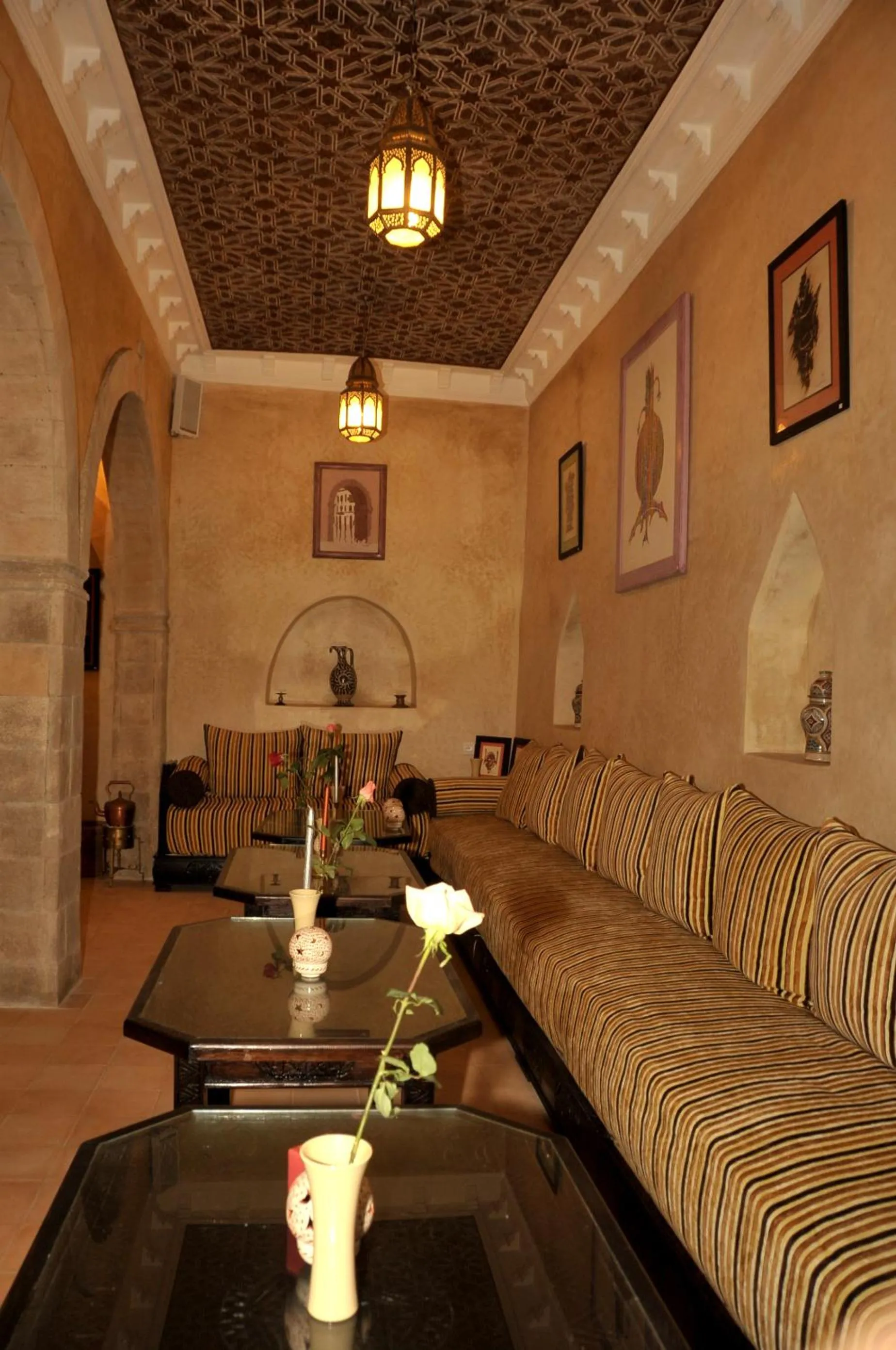 Lobby or reception in Hotel Riad Ben Atar