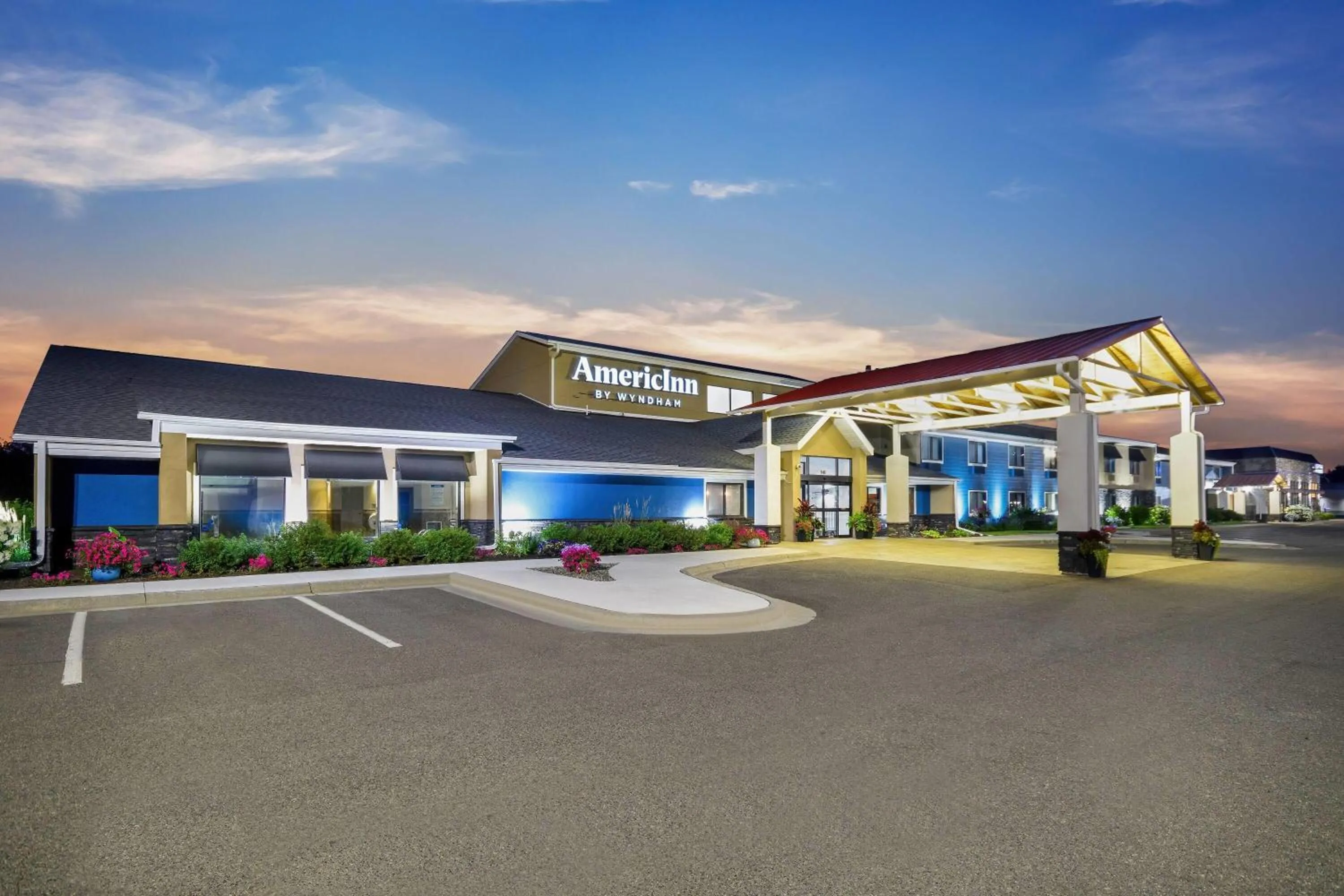 Property building in AmericInn by Wyndham Virginia