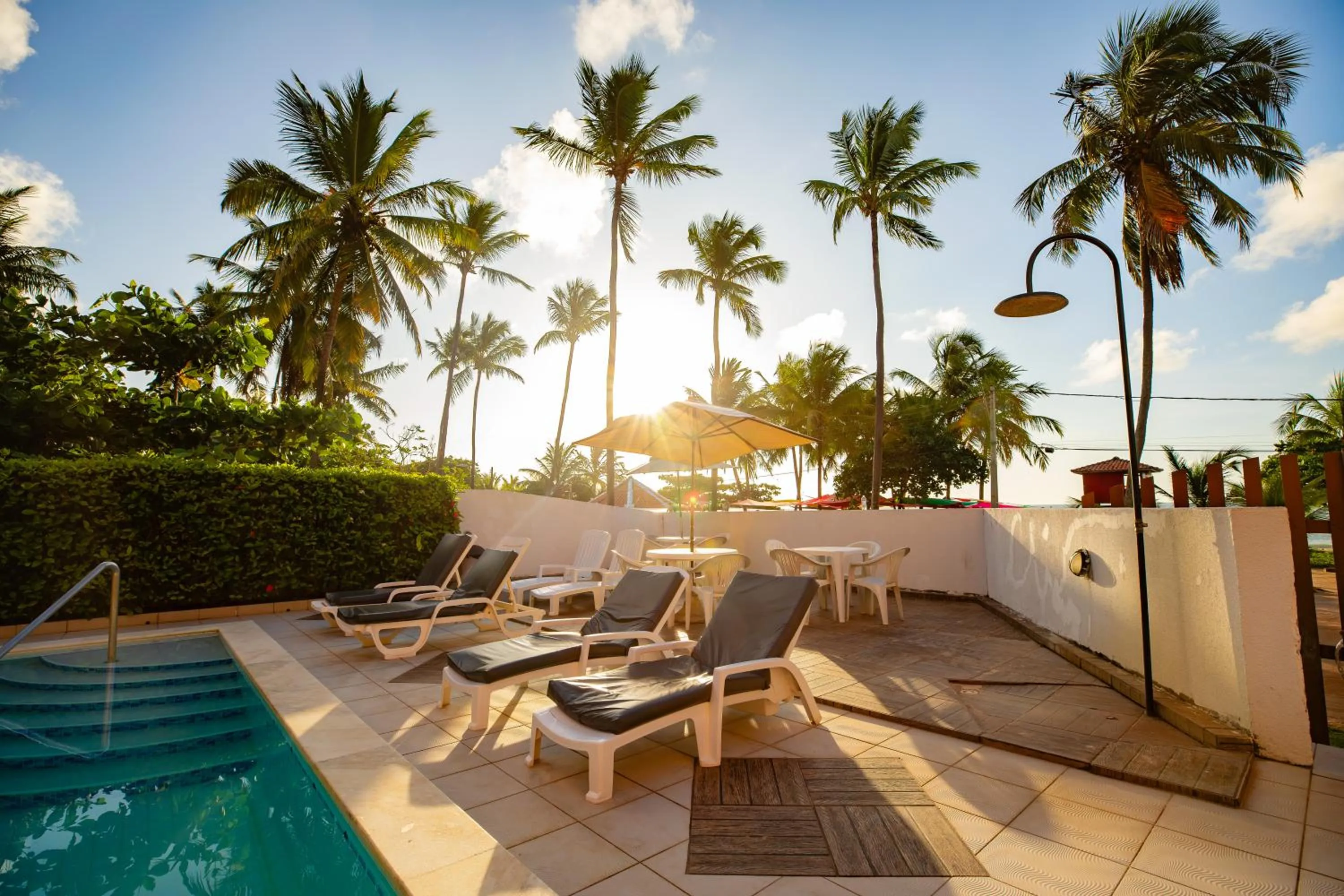 sunbed in Moriah Maceió Beach Hotel