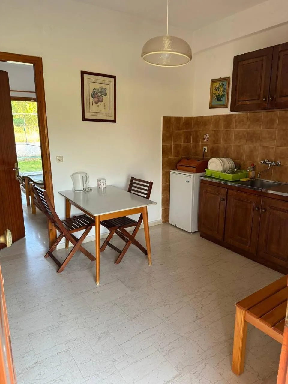 kitchen in Gian Petro Apartments
