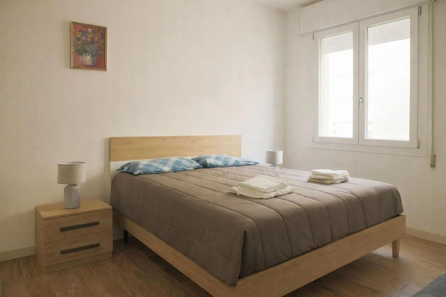 Bed in [Blu Kobler] - Ampio appartamento fronte mare