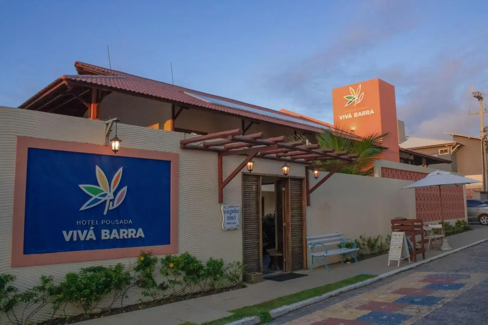 Property building in Vivá Barra Hotel Pousada Property building in Vivá Barra Hotel Pousada