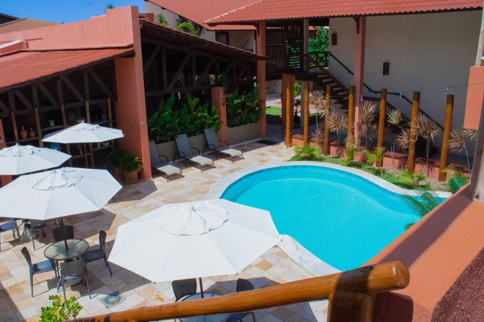 Swimming pool in Vivá Barra Hotel Pousada