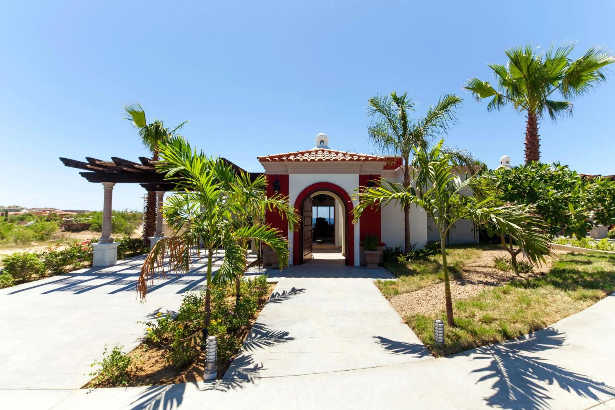 Facade/entrance in The Residences at Hacienda Encantada