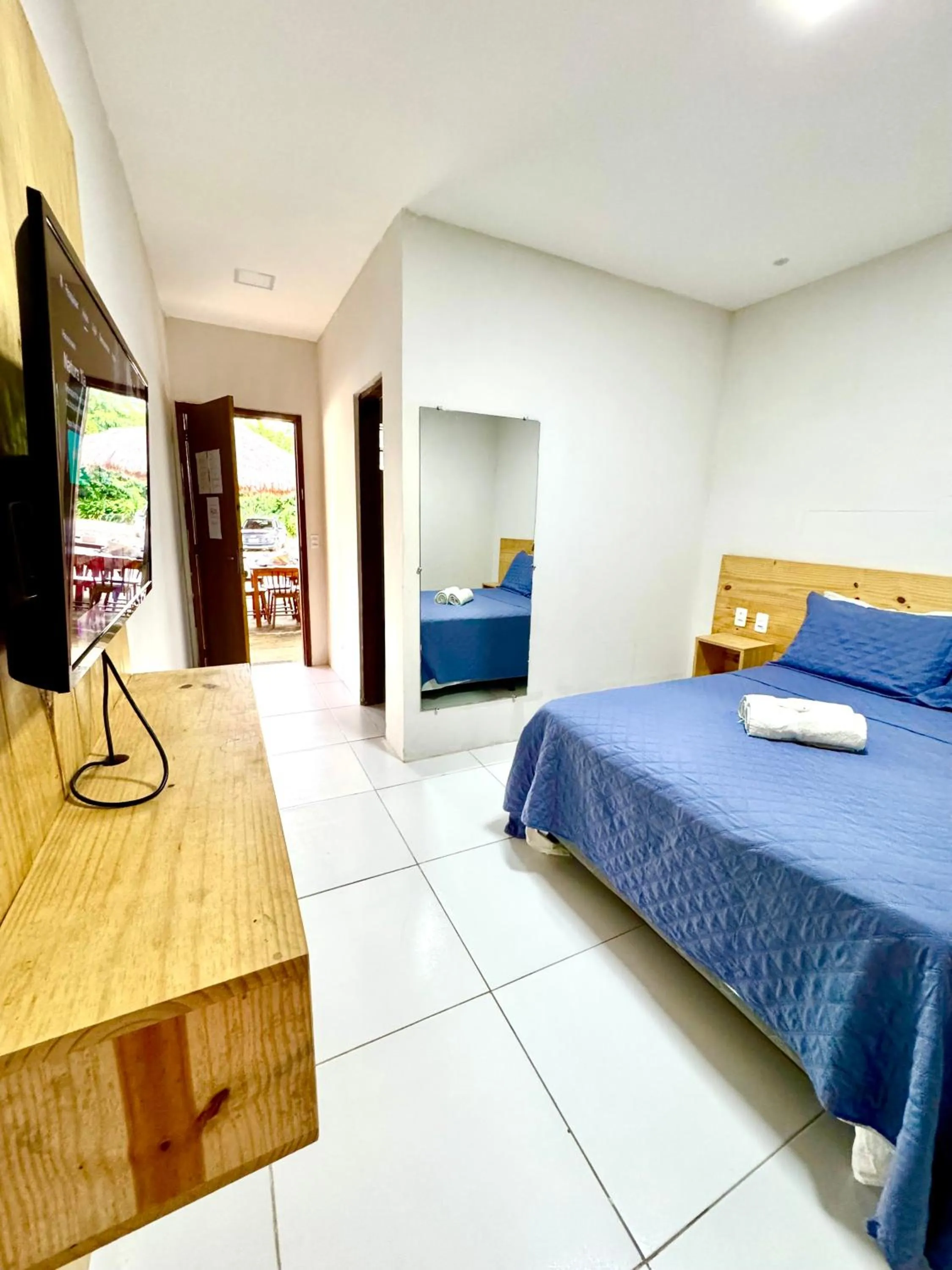 Bed in Tambazulik Pousada Maragogi