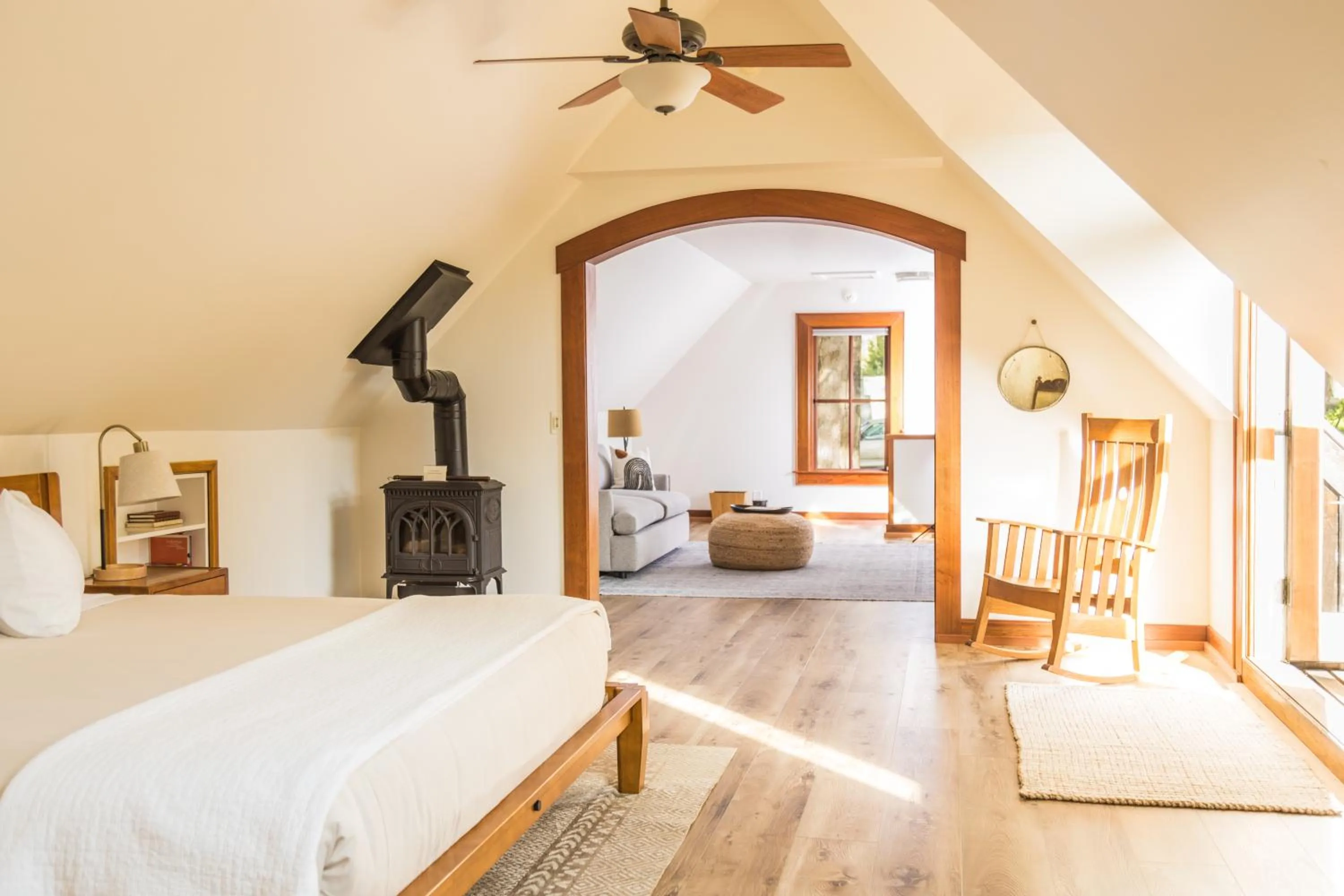 Bedroom, Bed in SCP Mendocino Inn and Farm