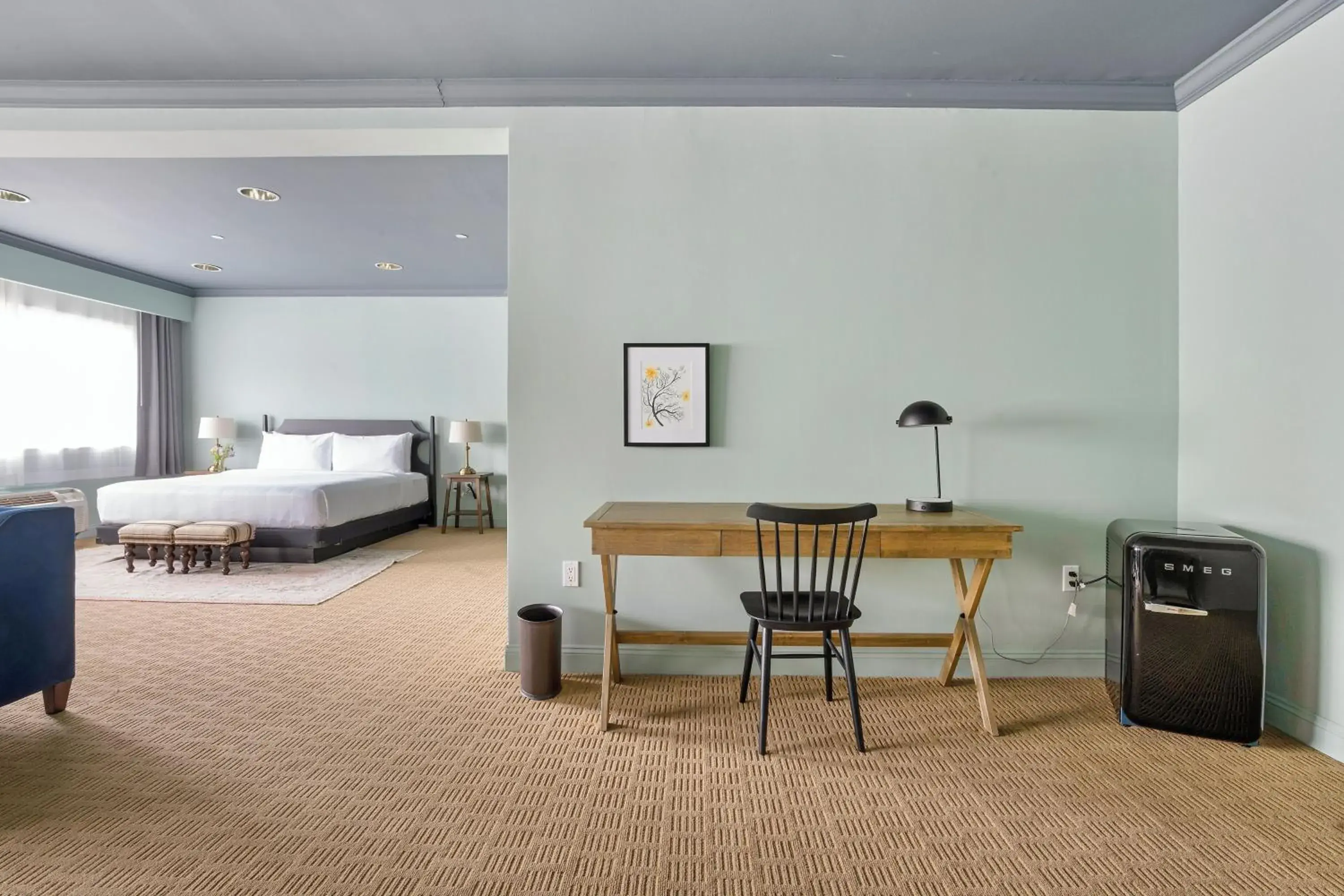 Bed in The Harbor Front Inn Bed in The Harbor Front Inn