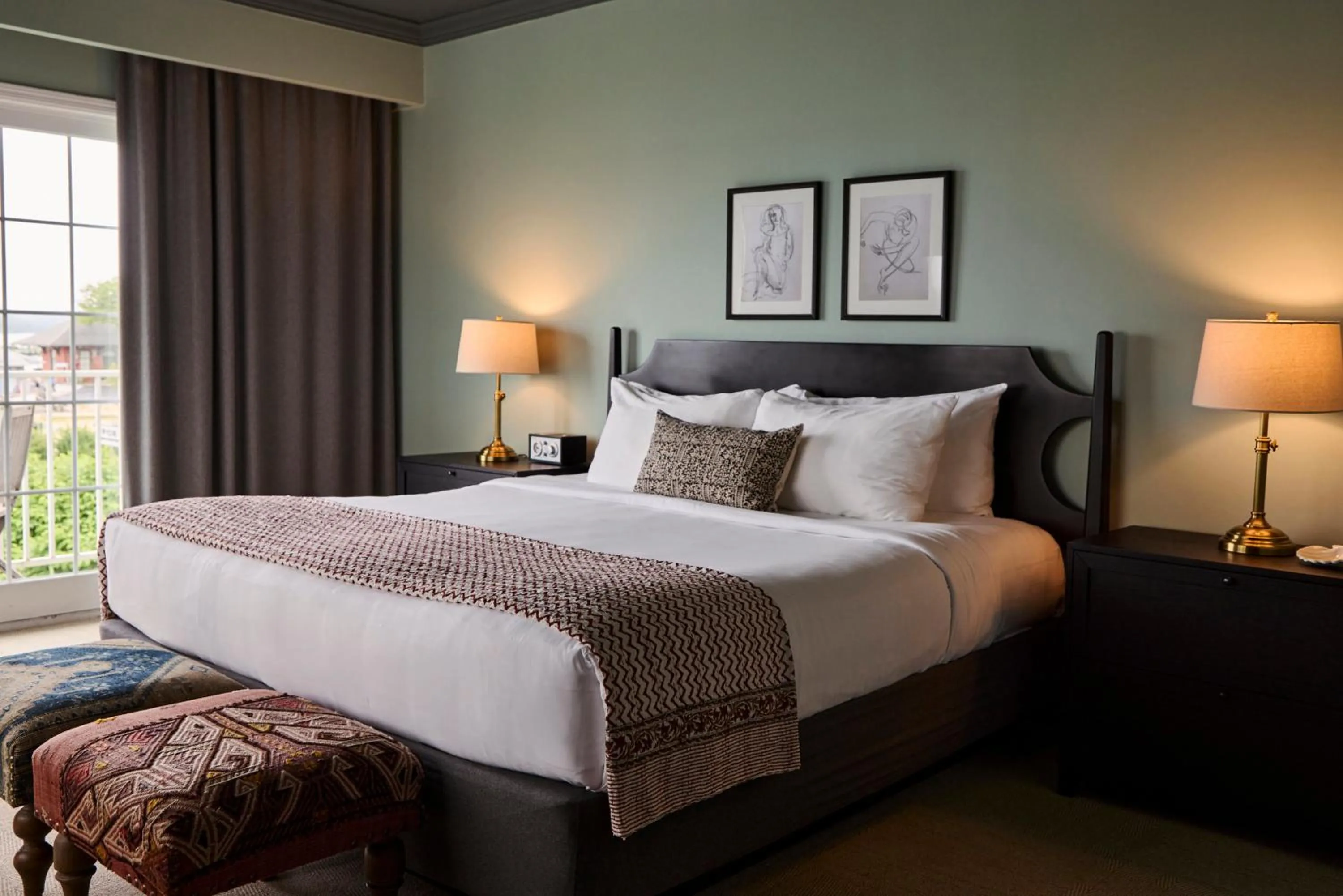 Bedroom, Bed in The Harbor Front Inn