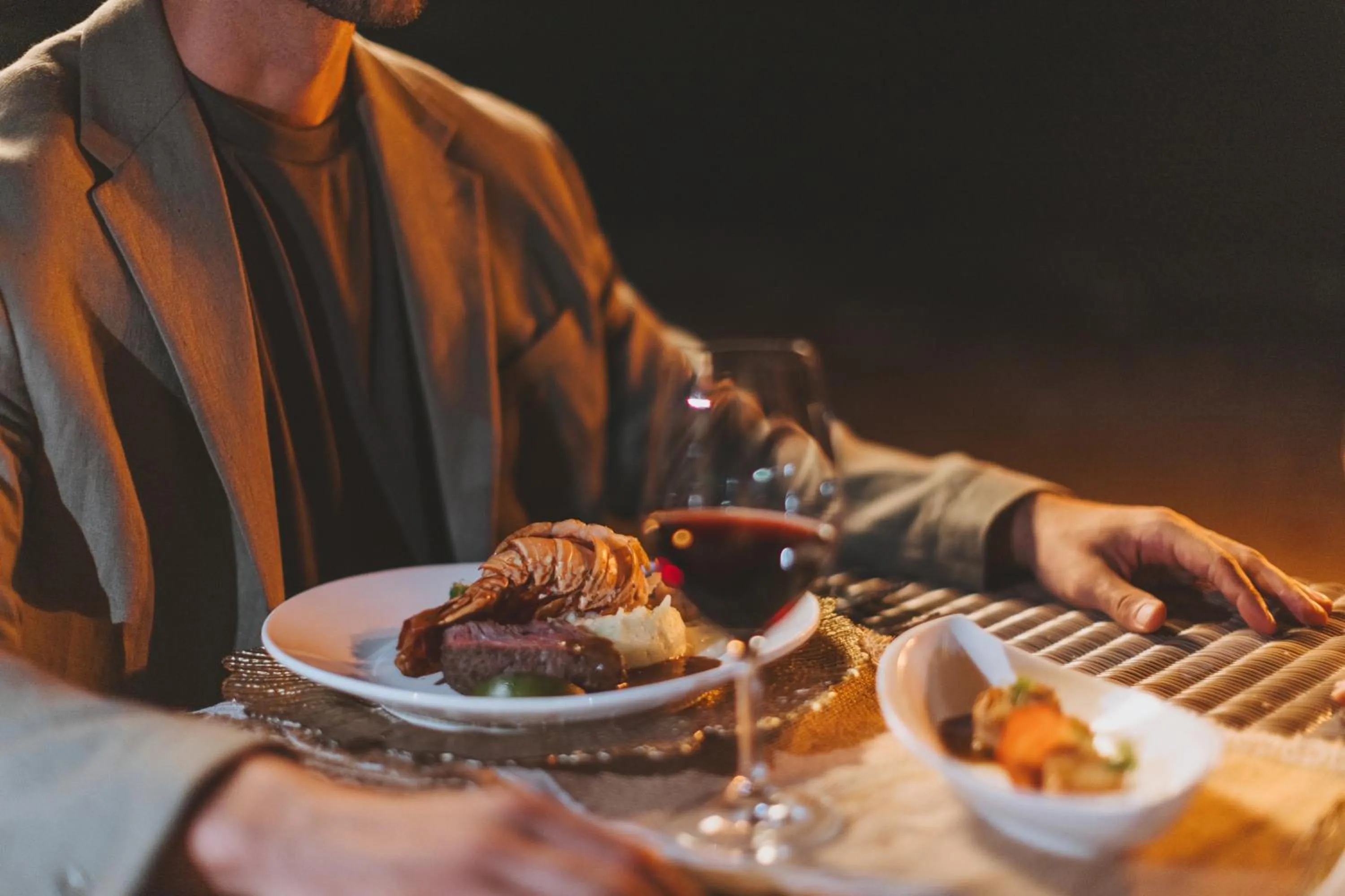 Food close-up in Hyatt Zilara Rose Hall Adults Only - All Inclusive