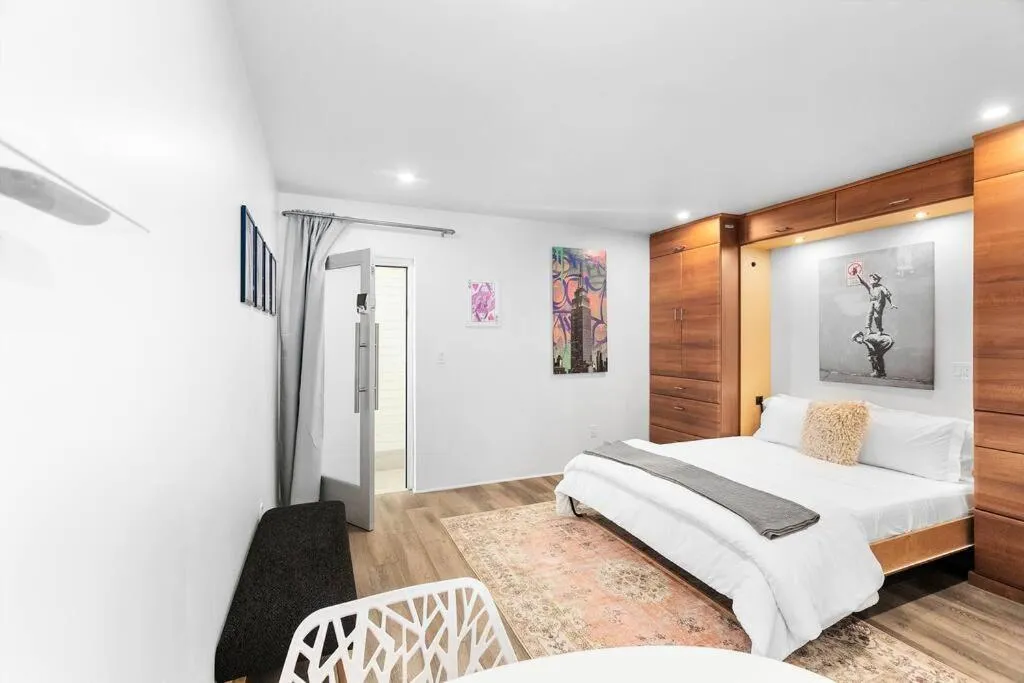 Bed in Efficient Micro Living in DTPH