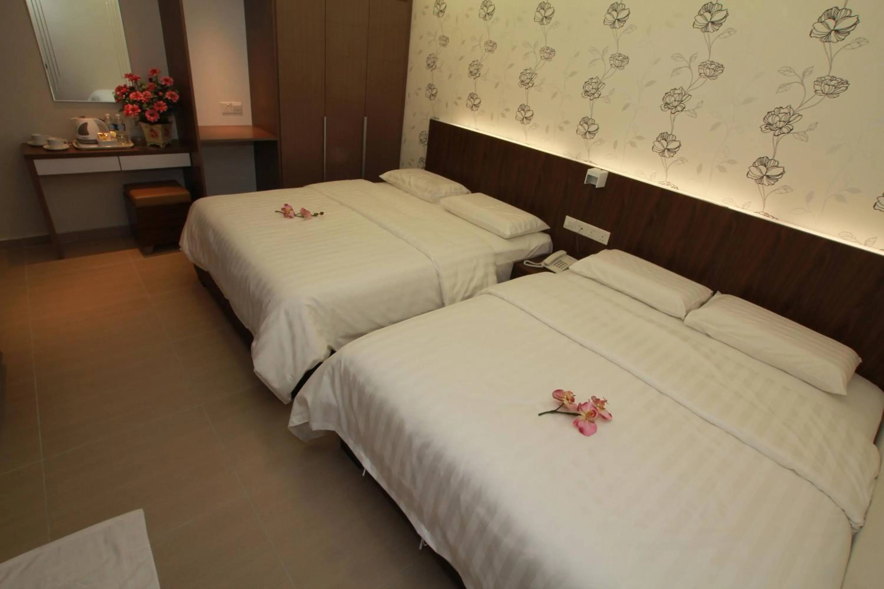 Bed in Tai Ichi Hotel Kuala Lumpur